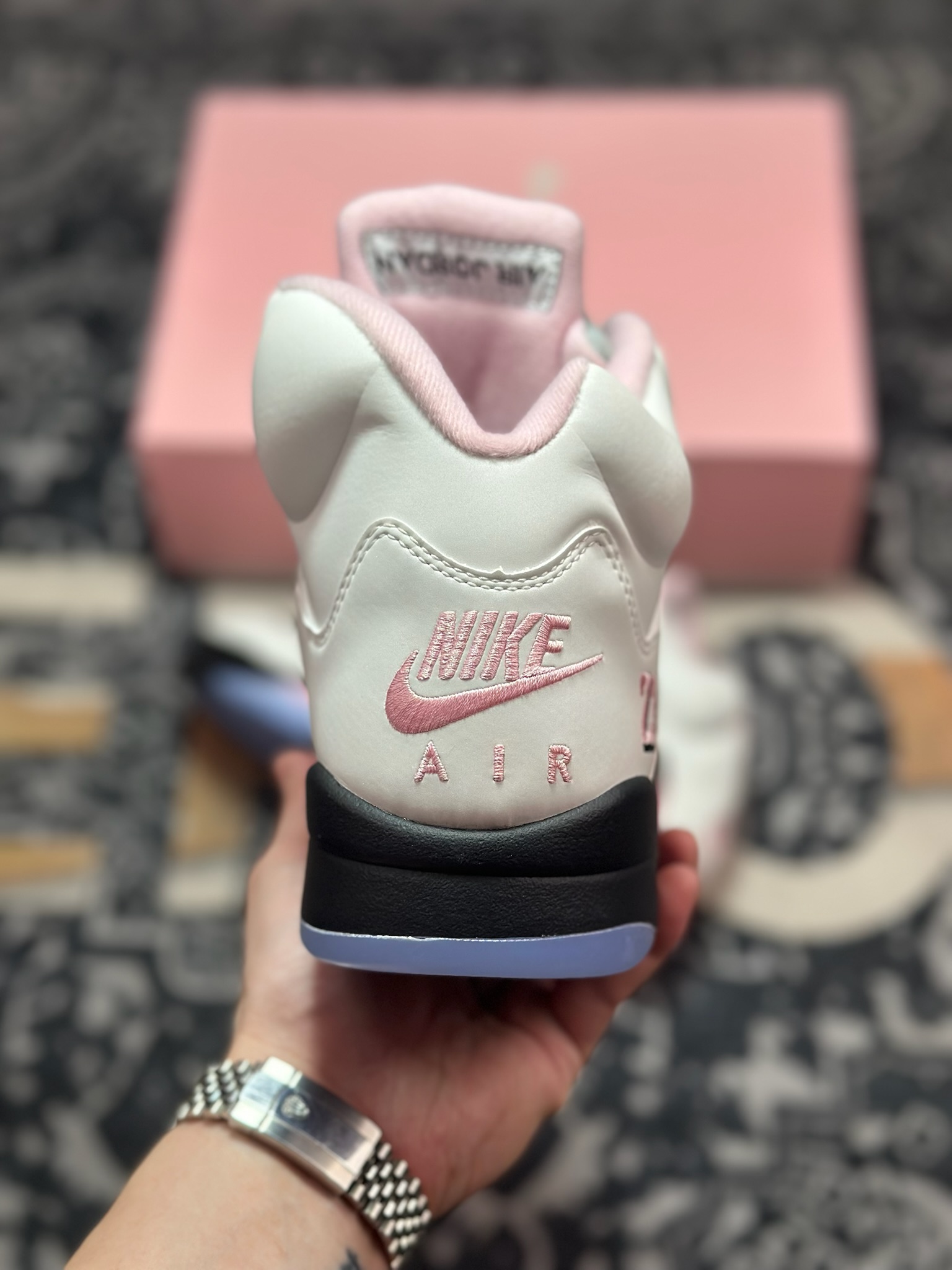 Jordan Air Jordan 5 ” Medium Soft Pink ” AJ5乔5 文化篮球鞋 HQ7978-102