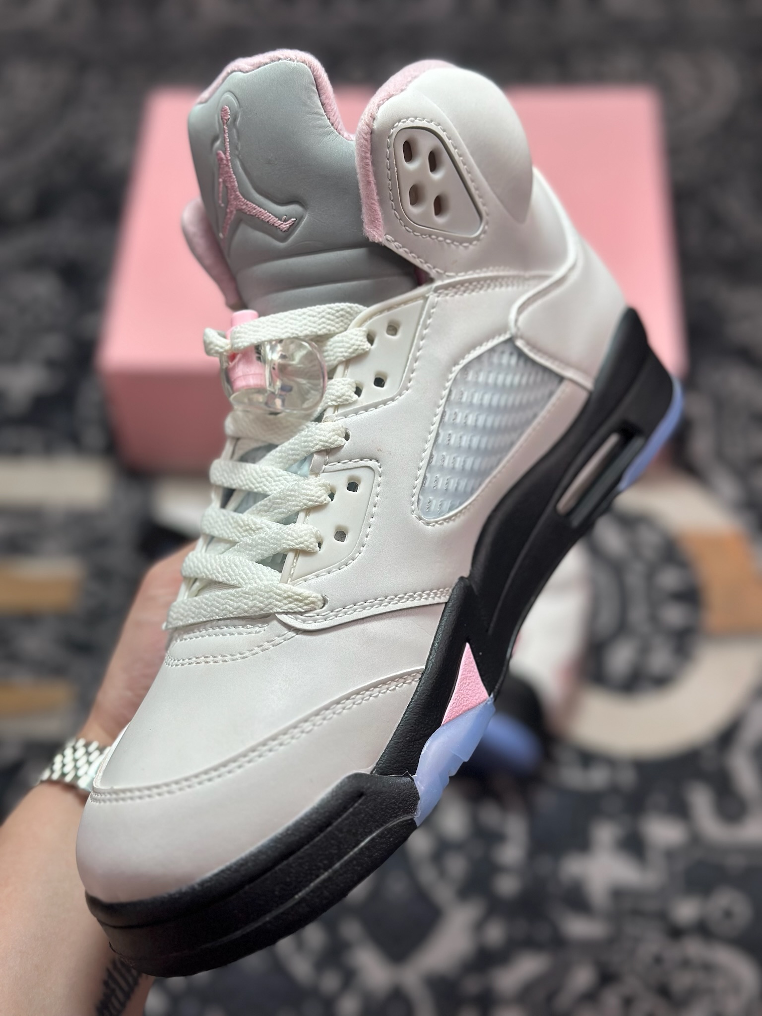 Jordan Air Jordan 5 ” Medium Soft Pink ” AJ5乔5 文化篮球鞋 HQ7978-102
