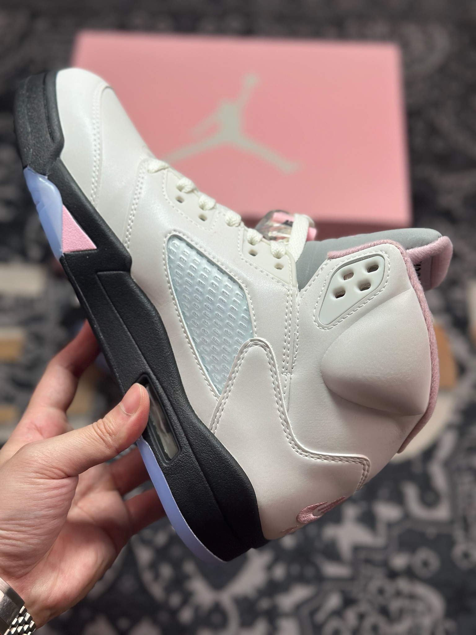 Jordan Air Jordan 5 ” Medium Soft Pink ” AJ5乔5 文化篮球鞋 HQ7978-102