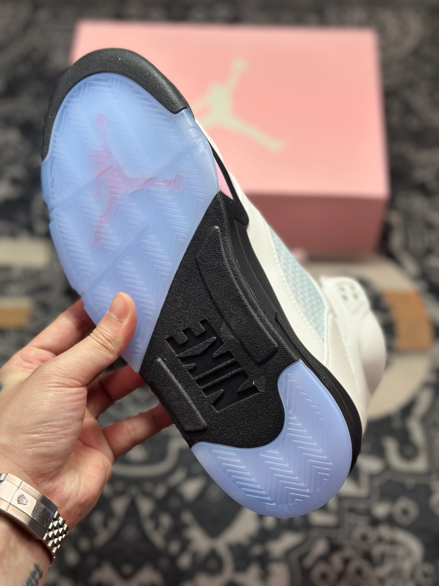 Jordan Air Jordan 5 ” Medium Soft Pink ” AJ5乔5 文化篮球鞋 HQ7978-102