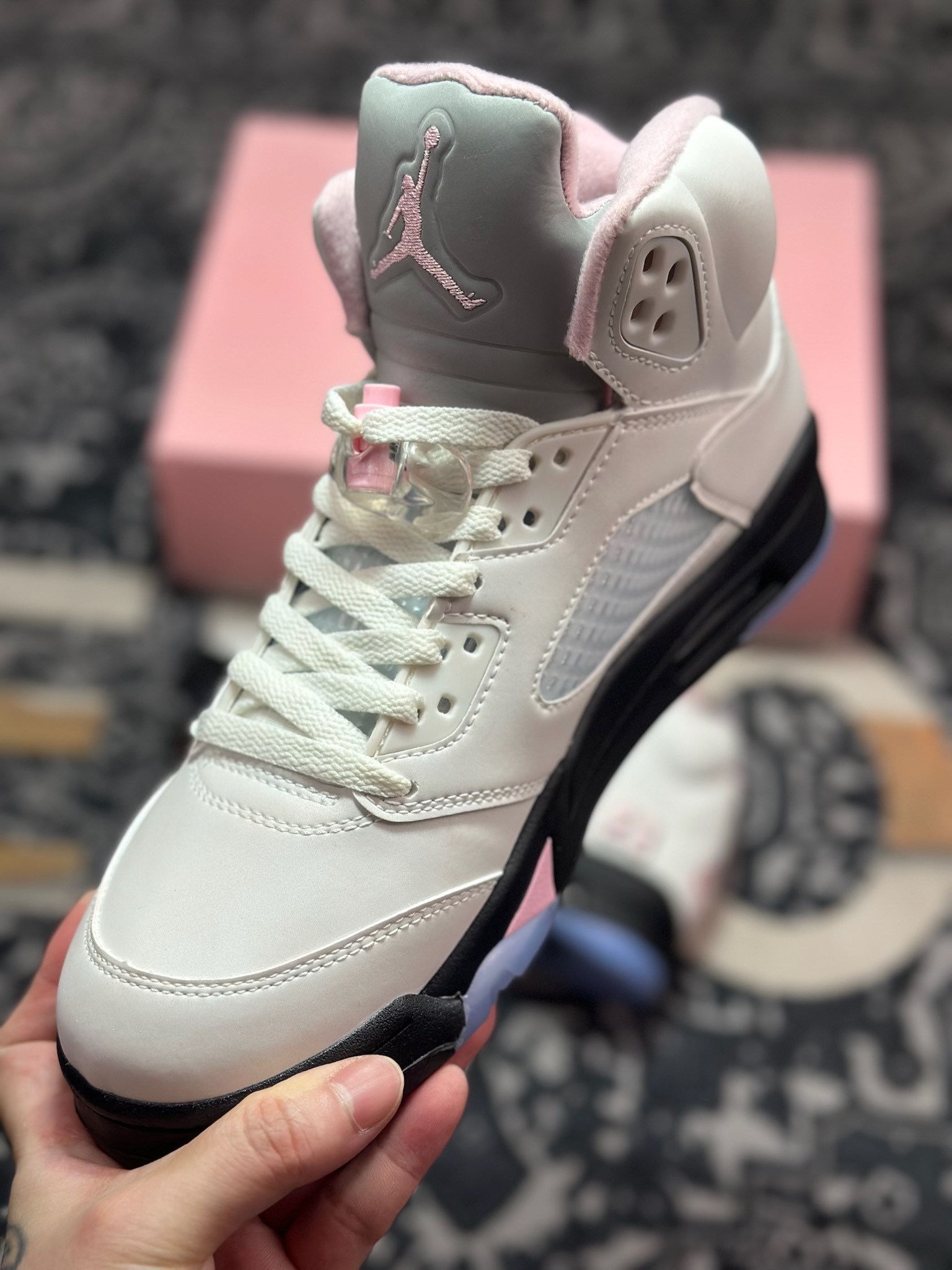 Jordan Air Jordan 5 ” Medium Soft Pink ” AJ5乔5 文化篮球鞋 HQ7978-102