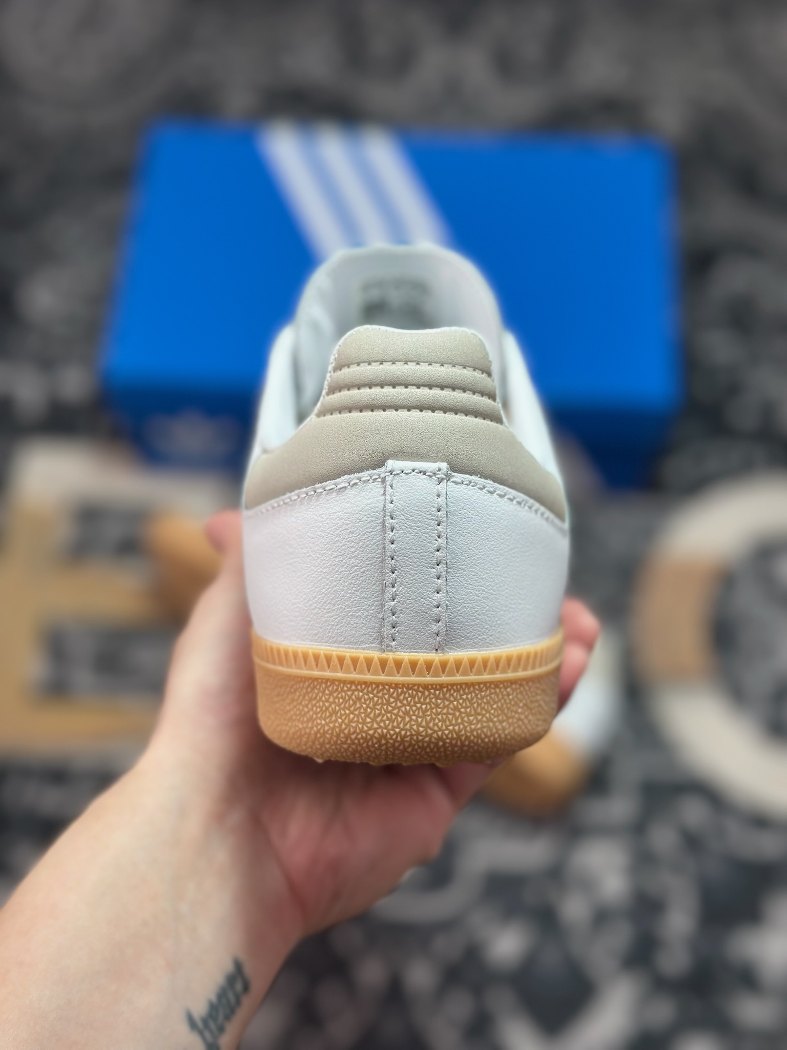 A460 adidoriginals Samba OG 米银白色 JI2725-Chinese UA Cheap High Quatity Brand Clothes Bags handbags Sneakers wholesale wholesaler seller from China Factory suppliers Fashion Clothing Shoes best Quality Beautiful Price A460 adidoriginals Samba OG 米银白色 JI2725