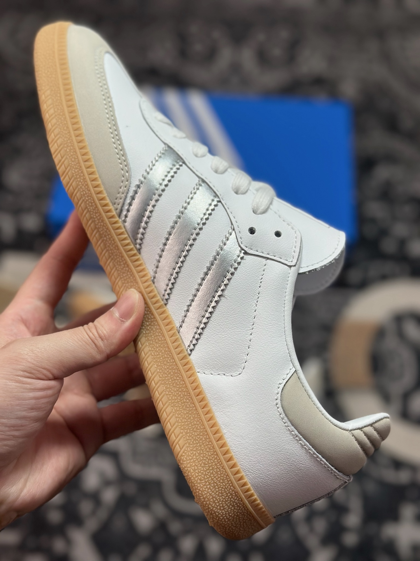 A460 adidoriginals Samba OG 米银白色 JI2725-Chinese UA Cheap High Quatity Brand Clothes Bags handbags Sneakers wholesale wholesaler seller from China Factory suppliers Fashion Clothing Shoes best Quality Beautiful Price A460 adidoriginals Samba OG 米银白色 JI2725