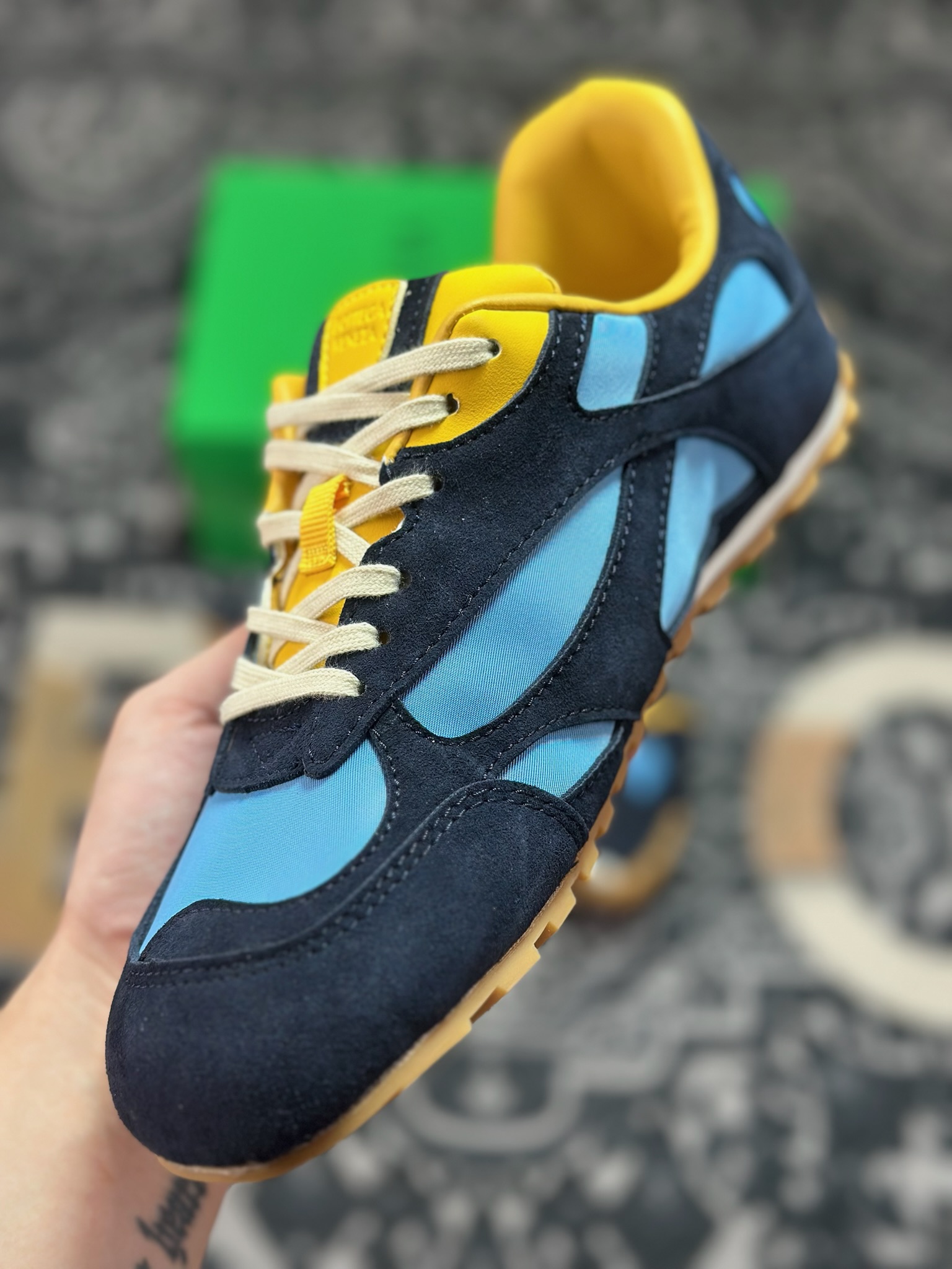 A820 Bottega Veneta Orbit Flash 葆蝶家 圆头系带薄底低帮生活休闲鞋-Chinese UA Cheap High Quatity Brand Clothes Bags handbags Sneakers wholesale wholesaler seller from China Factory suppliers Fashion Clothing Shoes best Quality Beautiful Price A820 Bottega Veneta Orbit Flash 葆蝶家 圆头系带薄底低帮生活休闲鞋