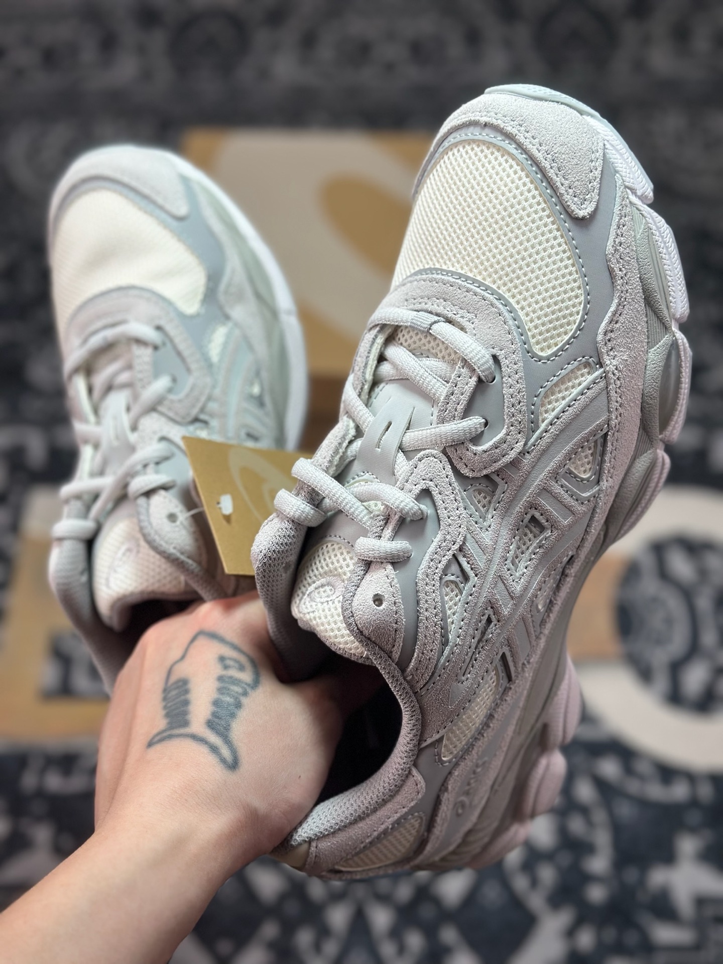 B580 优选 纯原 Asics 亚瑟士 GEL-N低帮运动休闲跑步鞋 1203A663-101-Chinese UA Cheap High Quatity Brand Clothes Bags handbags Sneakers wholesale wholesaler seller from China Factory suppliers Fashion Clothing Shoes best Quality Beautiful Price B580 优选 纯原 Asics 亚瑟士 GEL-N低帮运动休闲跑步鞋 1203A663-101