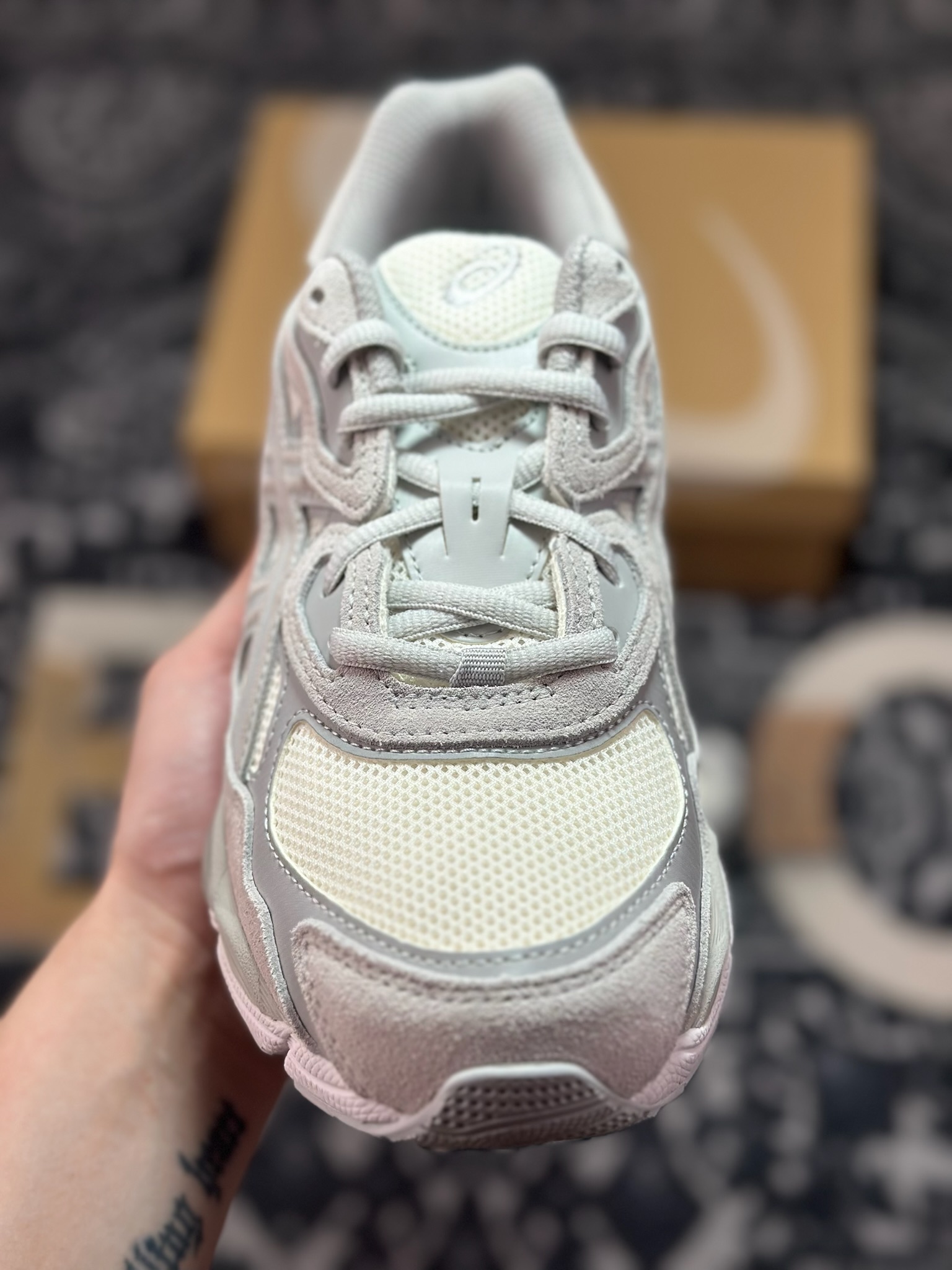 B580 优选 纯原 Asics 亚瑟士 GEL-N低帮运动休闲跑步鞋 1203A663-101-Chinese UA Cheap High Quatity Brand Clothes Bags handbags Sneakers wholesale wholesaler seller from China Factory suppliers Fashion Clothing Shoes best Quality Beautiful Price B580 优选 纯原 Asics 亚瑟士 GEL-N低帮运动休闲跑步鞋 1203A663-101