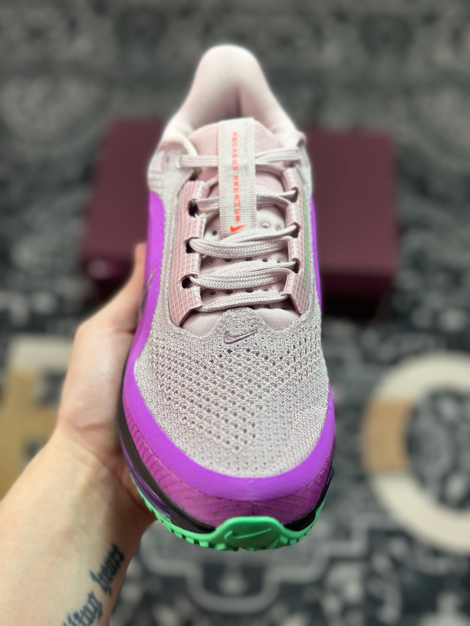 B360 Nike Air Zoom Pegasus Premium FK 耐克网面气垫跑鞋 II0602-500-Chinese UA Cheap High Quatity Brand Clothes Bags handbags Sneakers wholesale wholesaler seller from China Factory suppliers Fashion Clothing Shoes best Quality Beautiful Price B360 Nike Air Zoom Pegasus Premium FK 耐克网面气垫跑鞋 II0602-500