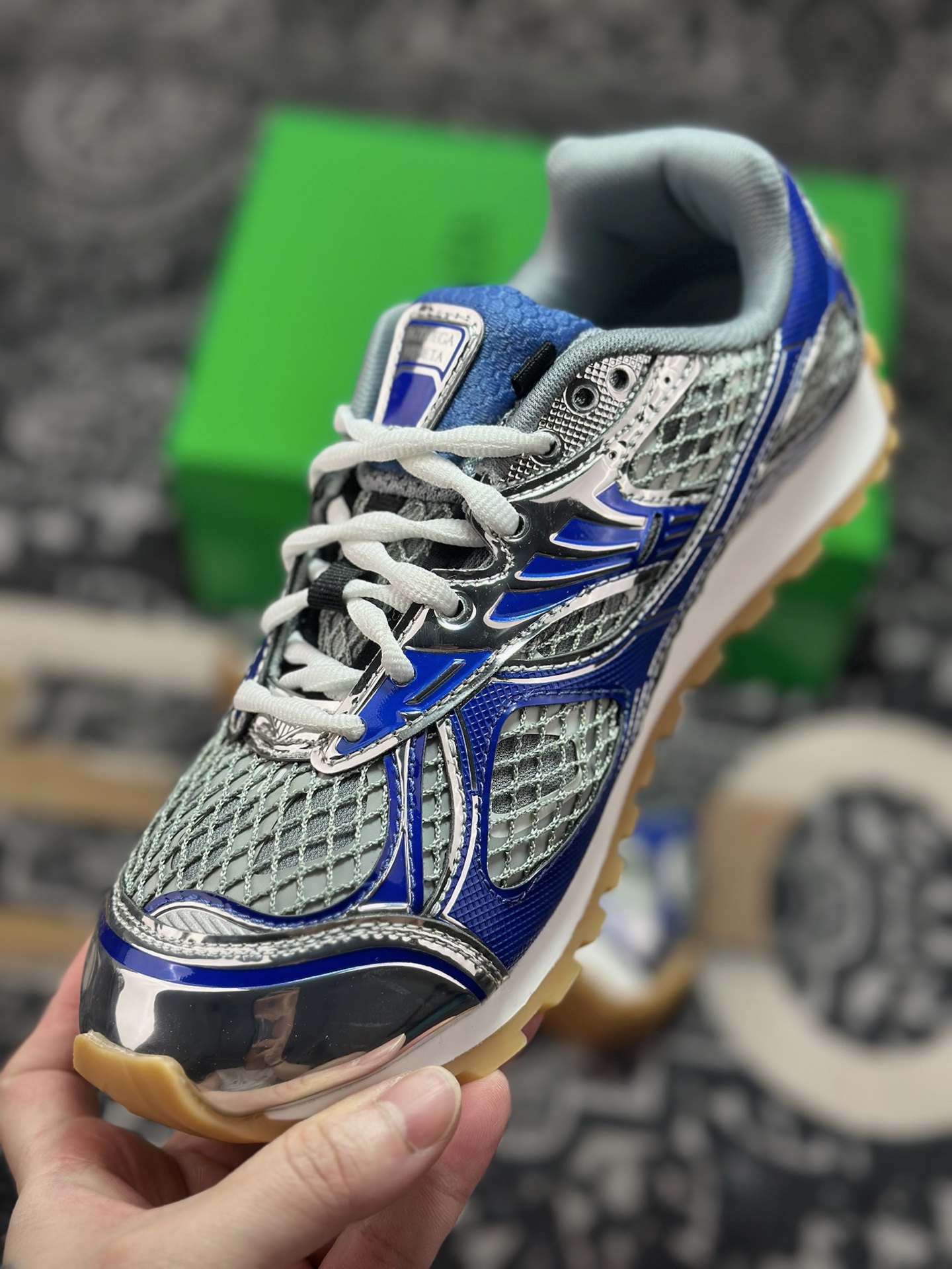 B600 Bottega Veneta葆蝶家 Orbit 织物 圆头系带跑鞋 此-Chinese UA Cheap High Quatity Brand Clothes Bags handbags Sneakers wholesale wholesaler seller from China Factory suppliers Fashion Clothing Shoes best Quality Beautiful Price B600 Bottega Veneta葆蝶家 Orbit 织物 圆头系带跑鞋 此