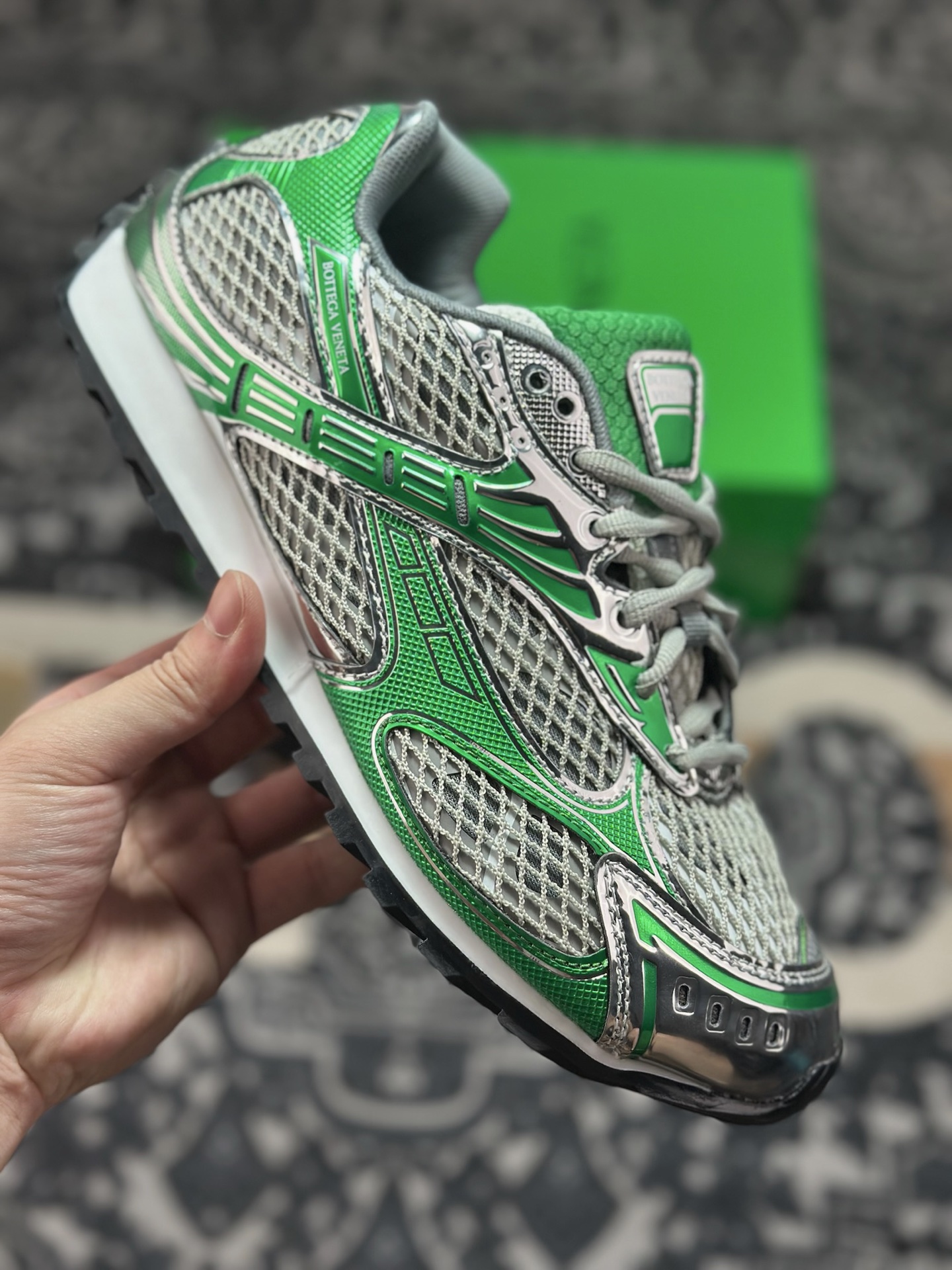 原装级别 BOTTEGA VENETA Orbit Runner BV葆蝶家时尚休闲王一博同款老爹鞋运动鞋