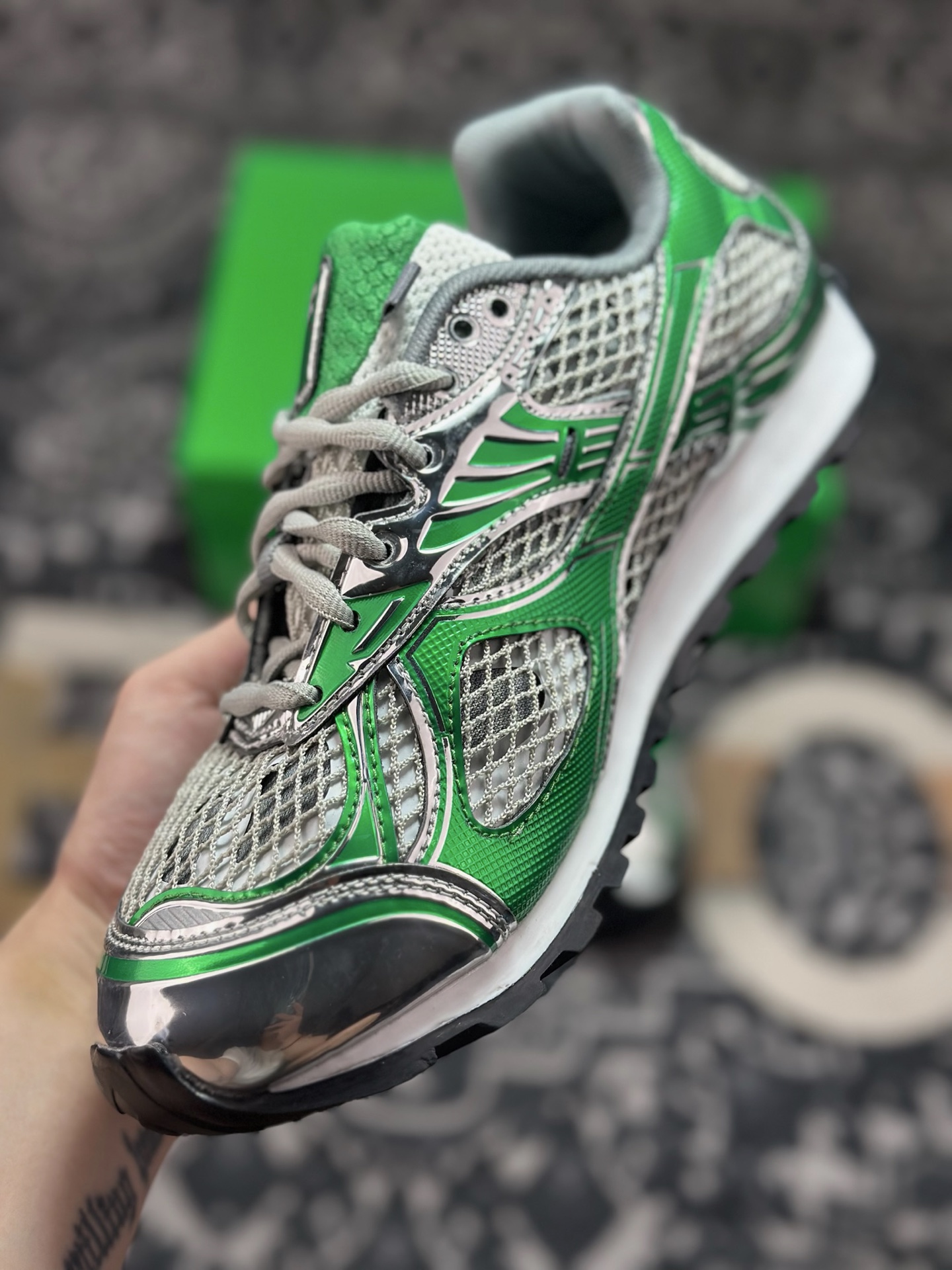原装级别 BOTTEGA VENETA Orbit Runner BV葆蝶家时尚休闲王一博同款老爹鞋运动鞋
