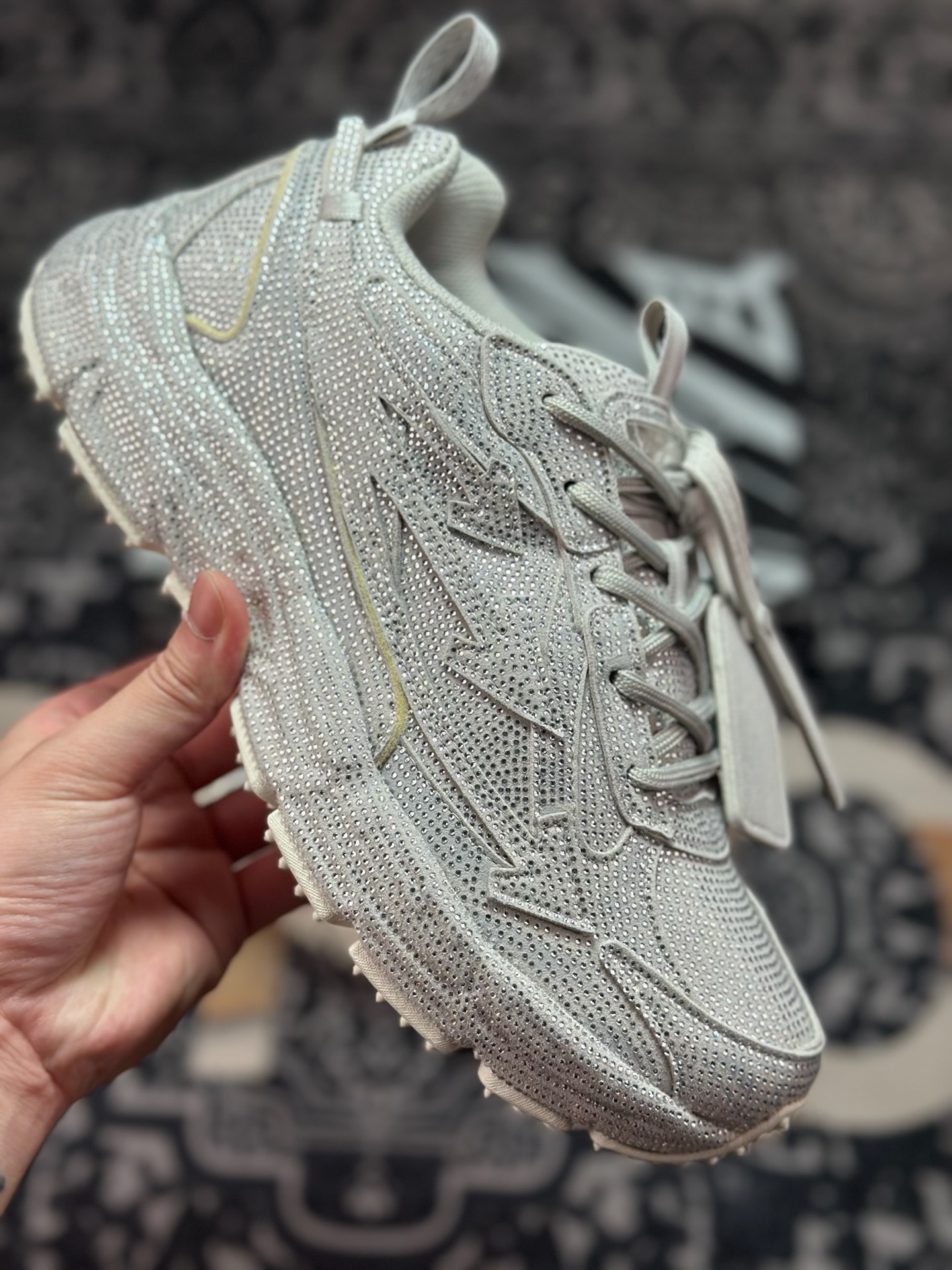 优选 原装级别 Off-White C/O VirGil Abloh 人气单品 2024s OW最新款情侣款跑鞋