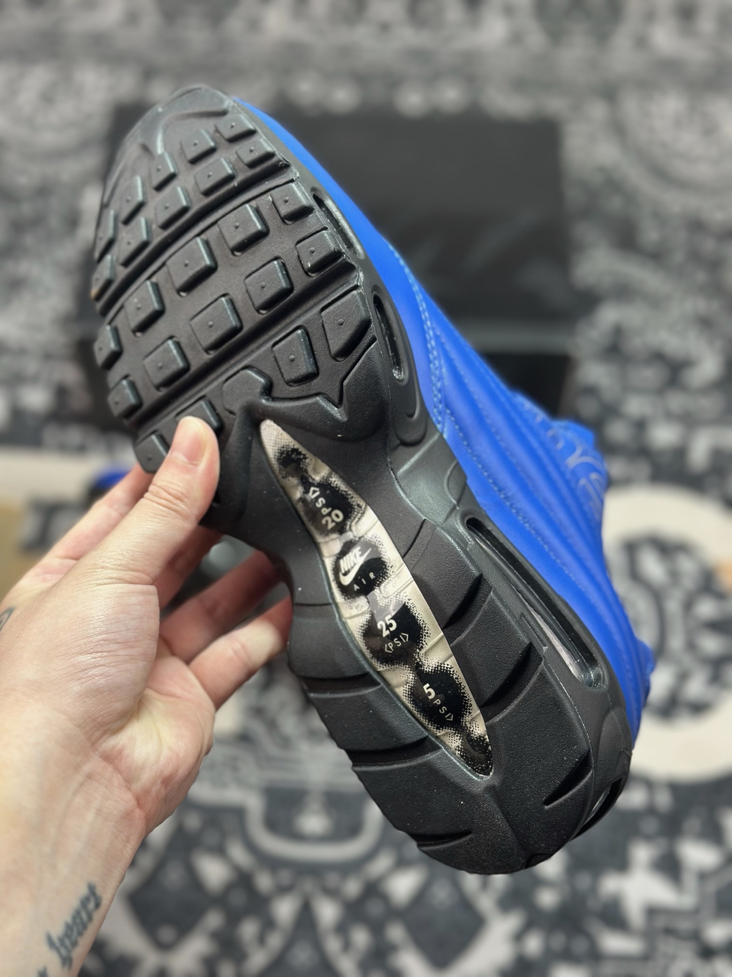 优选 原装级别 纯原 Supreme x NK Air Max 95 LUX 联名款 气垫跑鞋 CI0999-400
