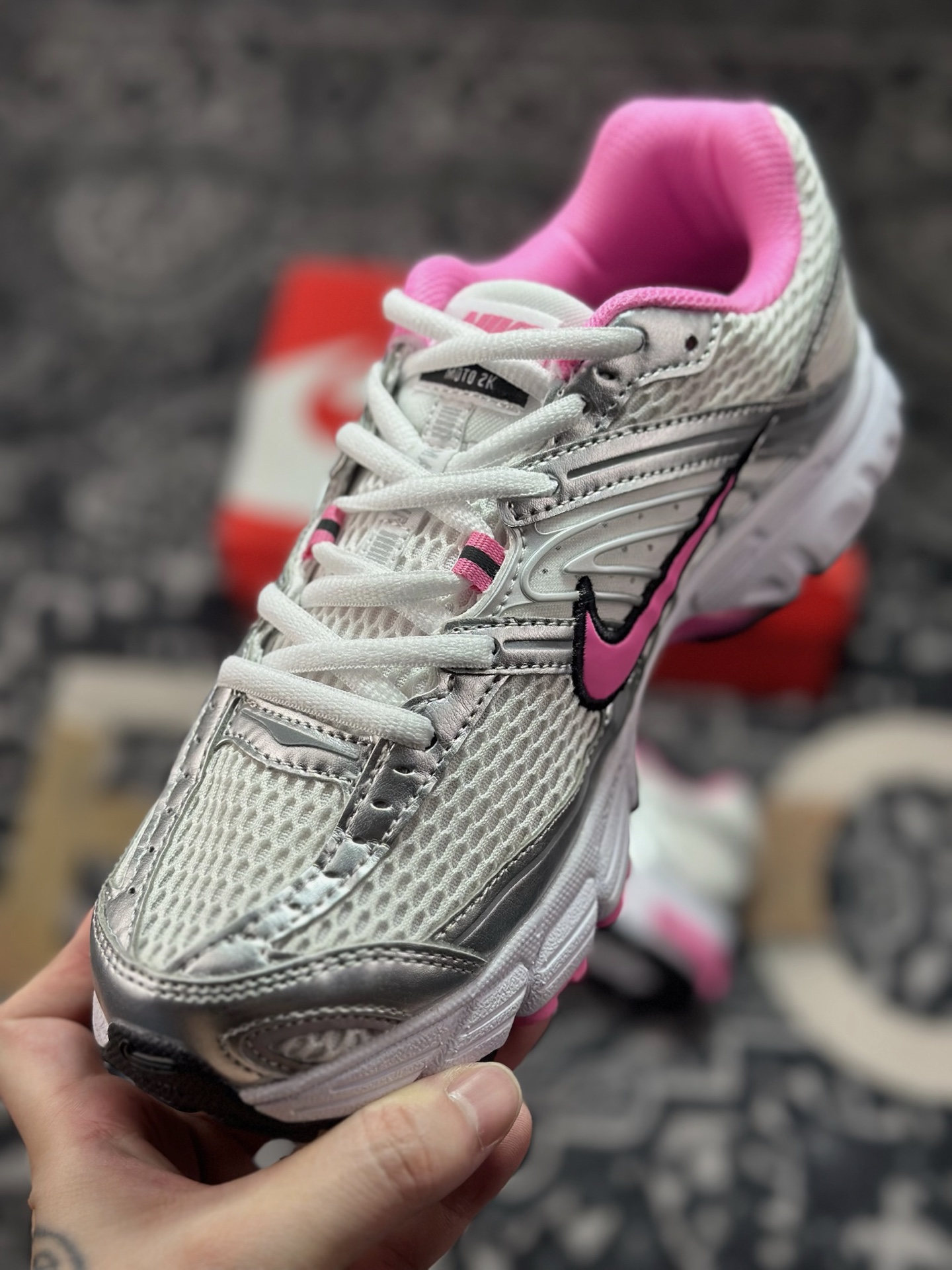 A6200 原厂级别 Nike Air Max Moto 2K 百搭舒适耐磨 低帮跑步鞋 HQ2056-101