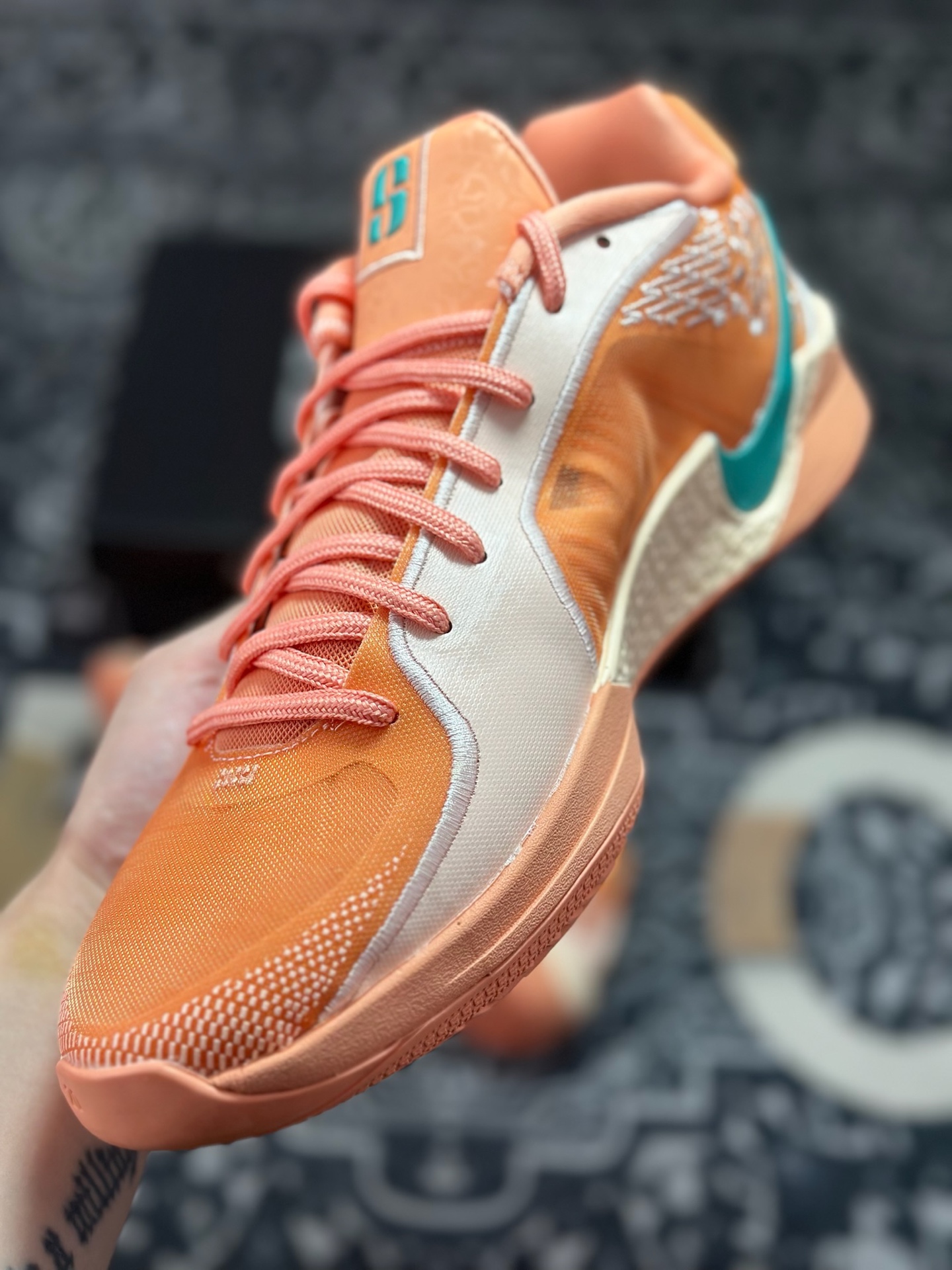 优选 原装级别 NK Sabrina 2 ”Apricot Agate” 橙色 『灭世纯原新品』”小科5” 萨布丽娜2代 FZ1517-801