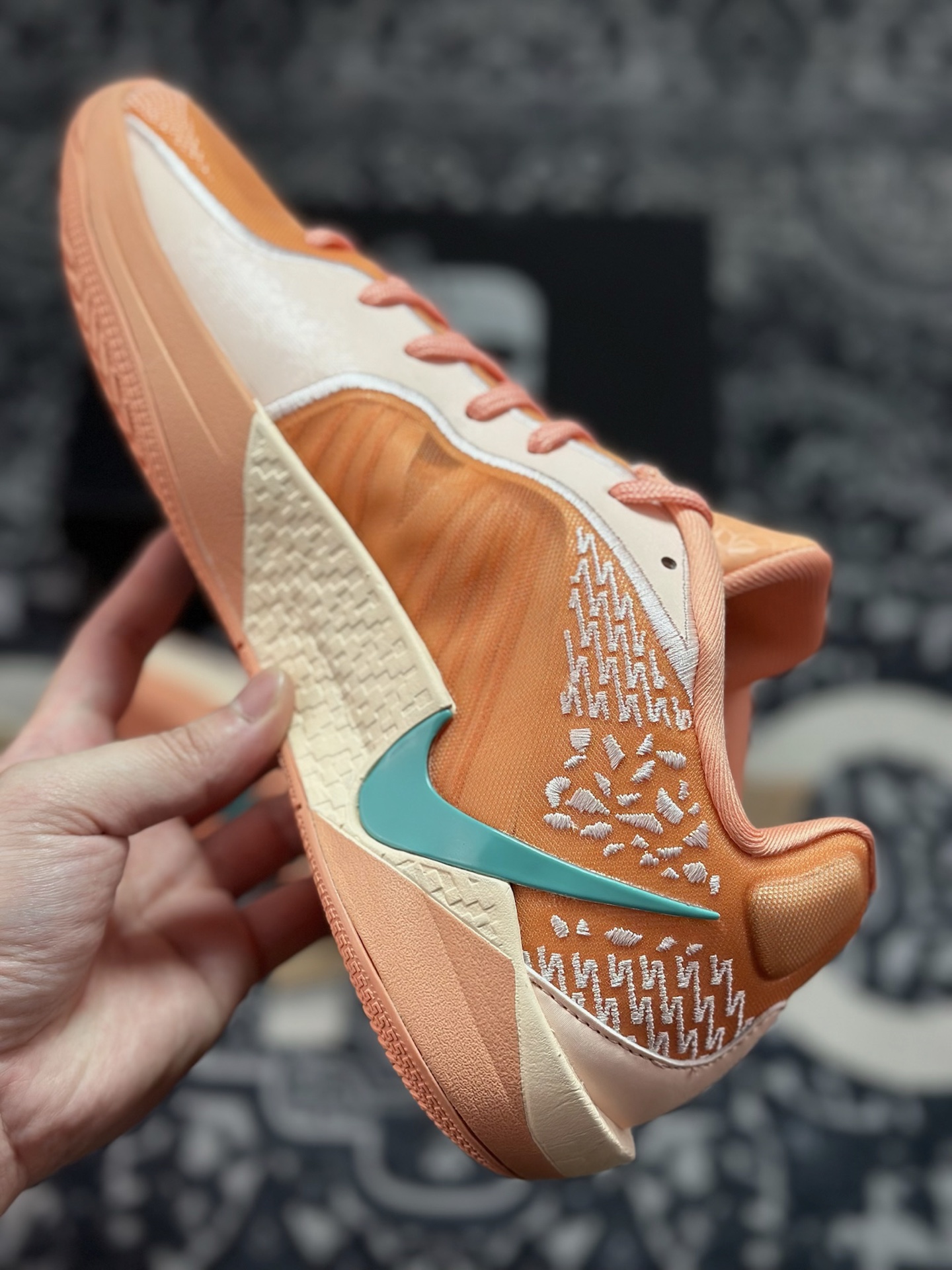 优选 原装级别 NK Sabrina 2 ”Apricot Agate” 橙色 『灭世纯原新品』”小科5” 萨布丽娜2代 FZ1517-801