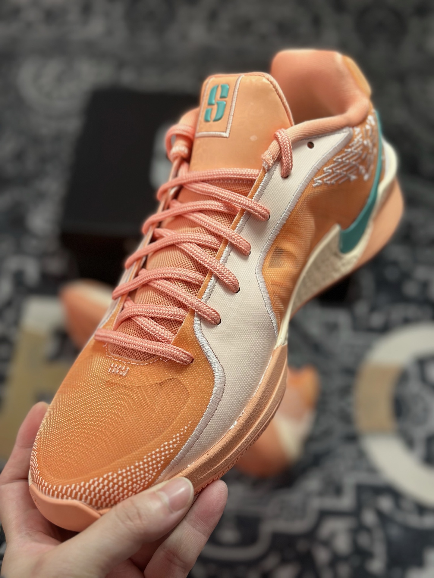 优选 原装级别 NK Sabrina 2 ”Apricot Agate” 橙色 『灭世纯原新品』”小科5” 萨布丽娜2代 FZ1517-801