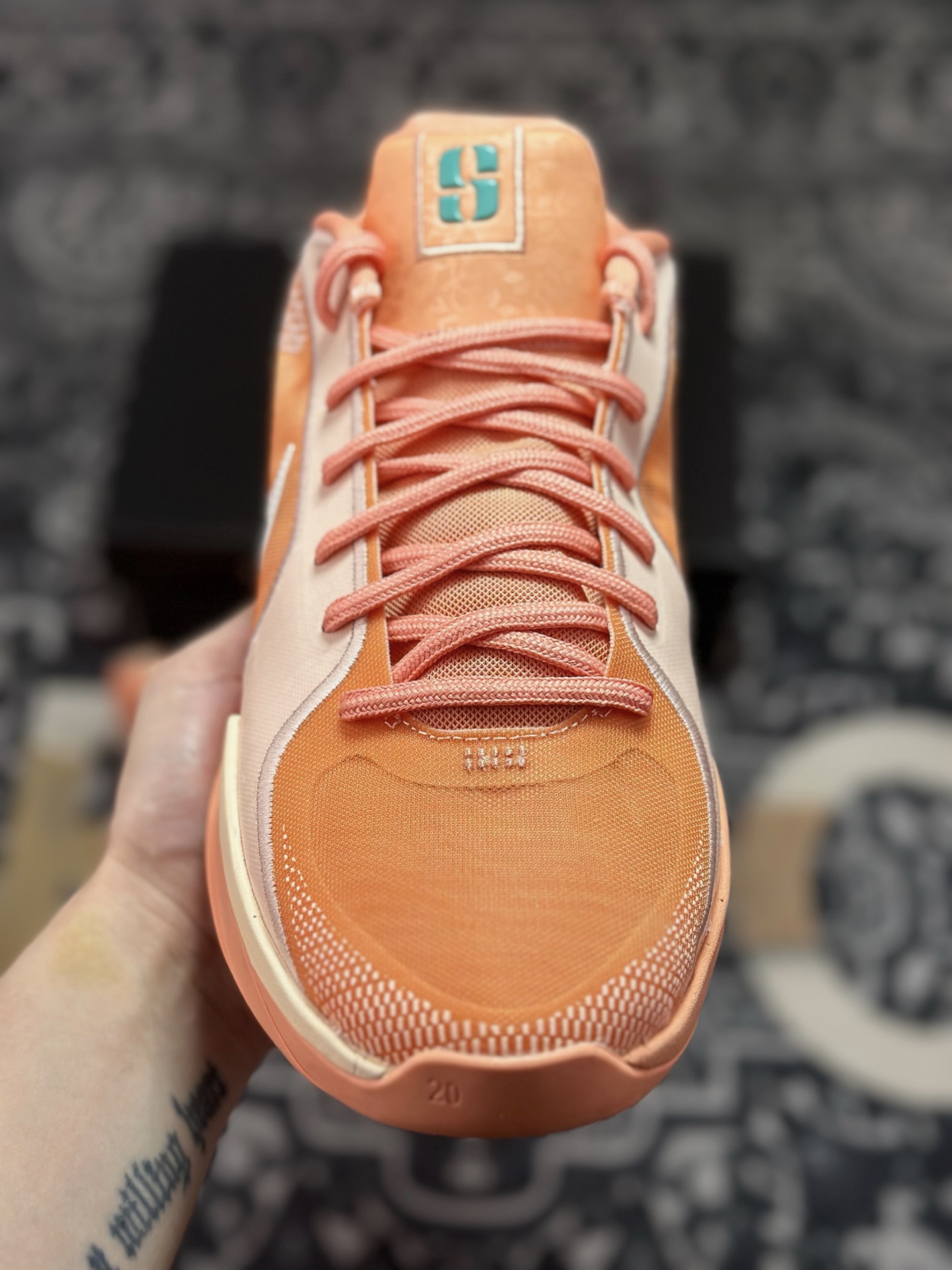 优选 原装级别 NK Sabrina 2 ”Apricot Agate” 橙色 『灭世纯原新品』”小科5” 萨布丽娜2代 FZ1517-801