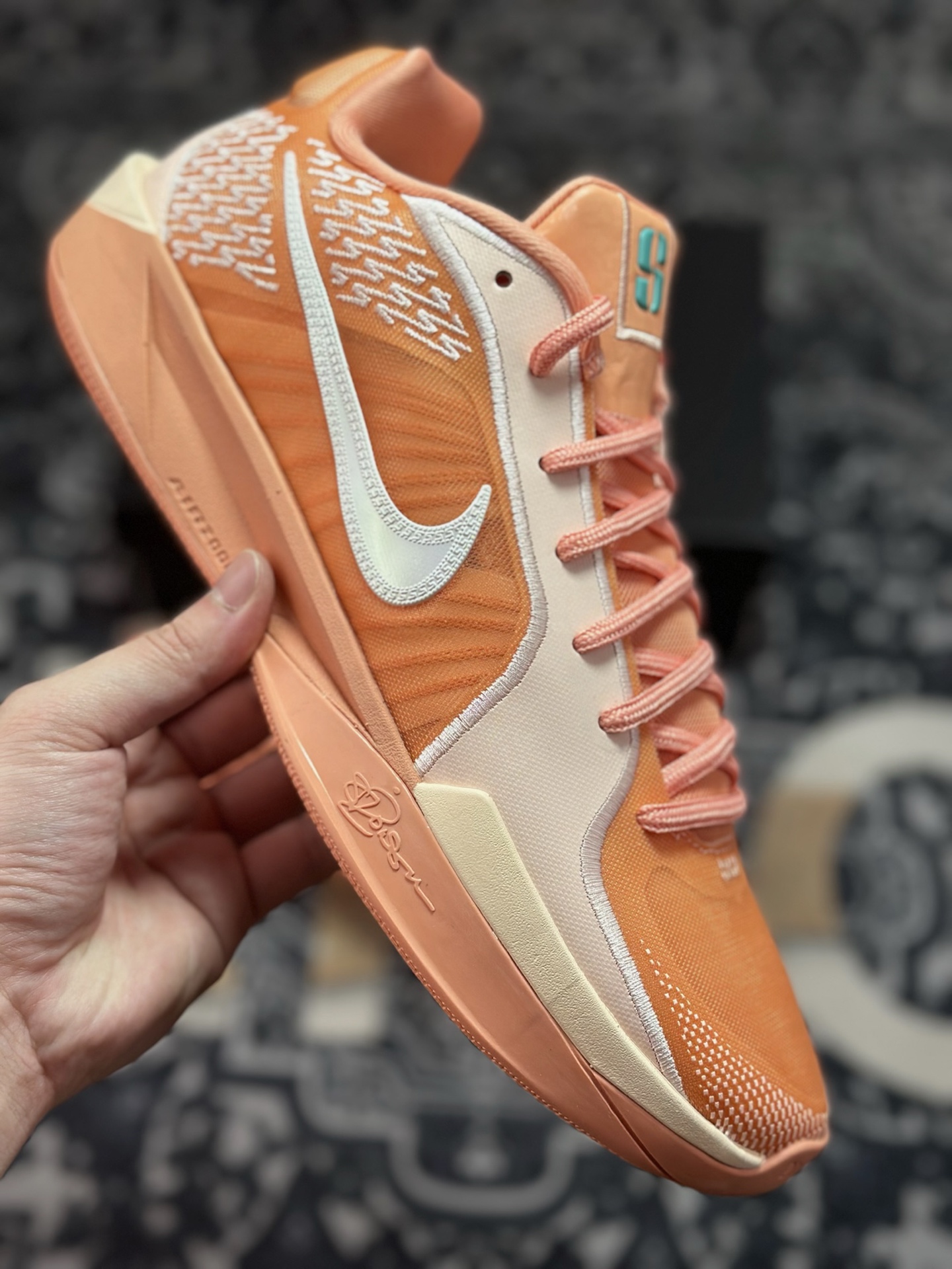 优选 原装级别 NK Sabrina 2 ”Apricot Agate” 橙色 『灭世纯原新品』”小科5” 萨布丽娜2代 FZ1517-801