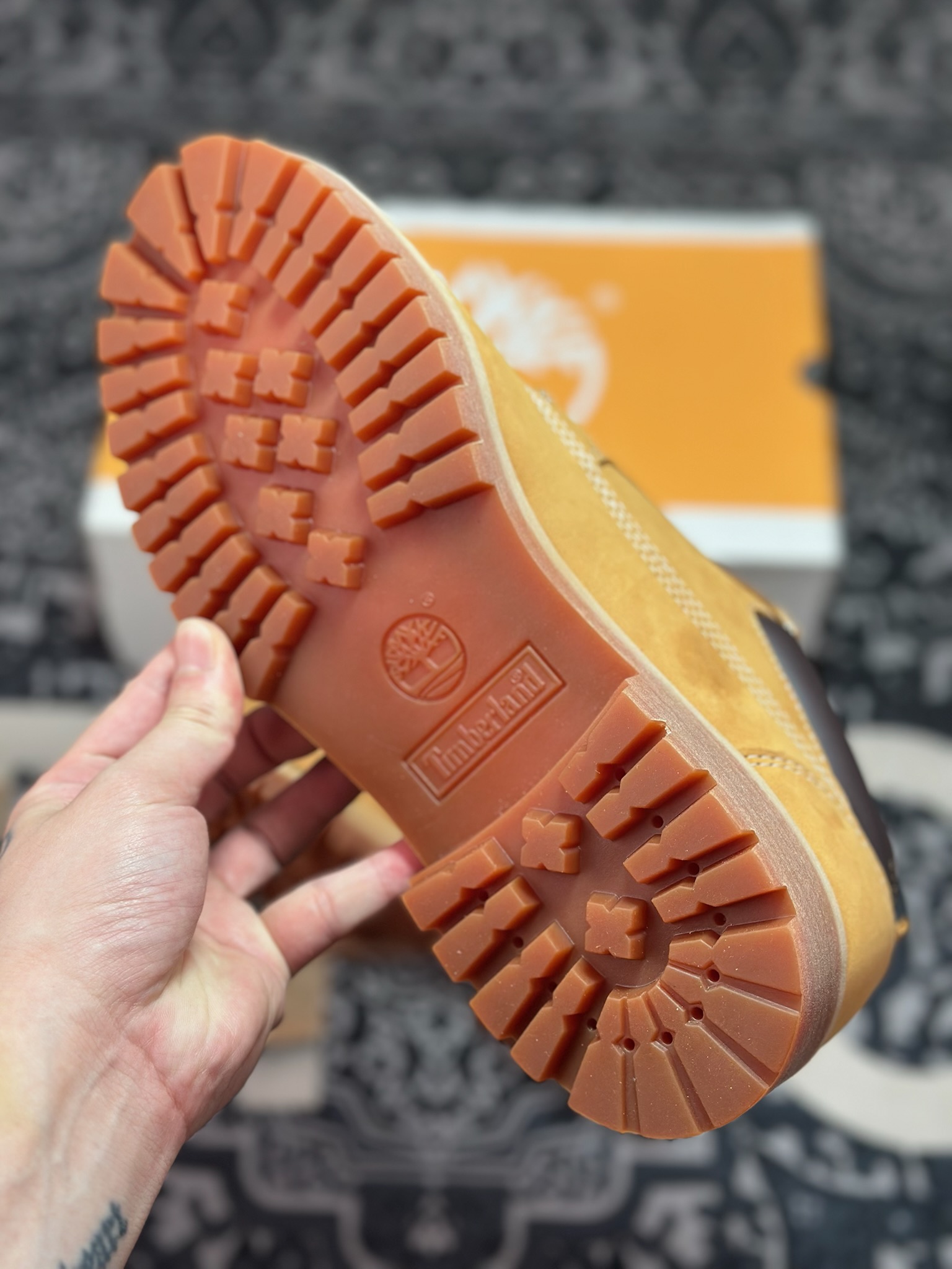 天伯伦Timberland Men's Classic Oxford Waterproof Boots男款低帮防水沙漠工装休闲马丁低靴“卡其棕”TB073537-001