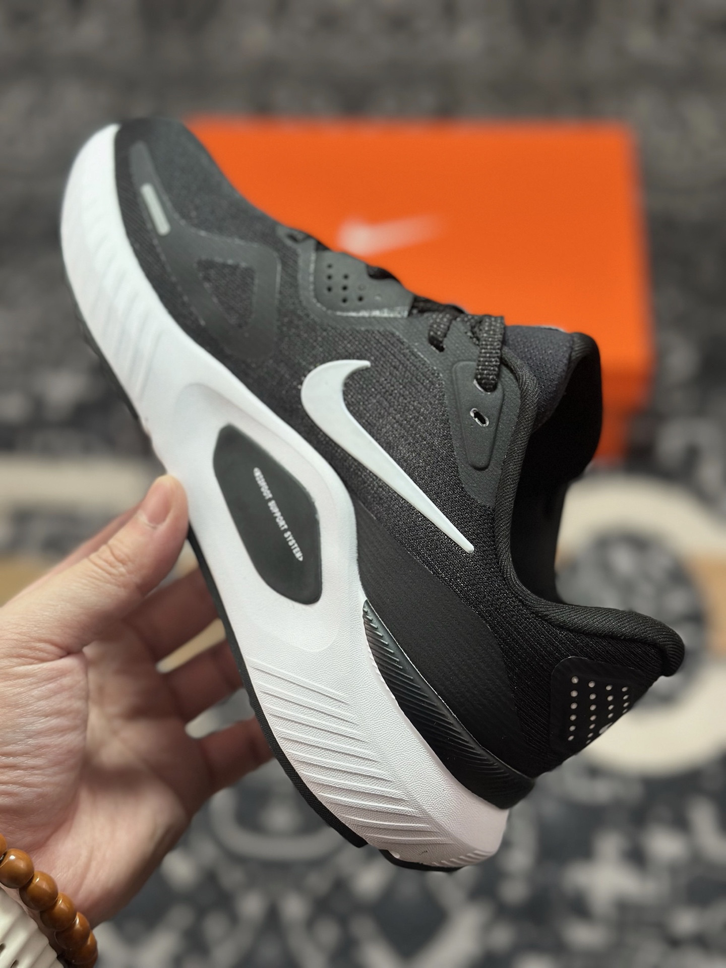 A5180 原厂级别 Nike Air Zoom Structure 26 耐克减震防滑舒适跑鞋 HJ1102-002