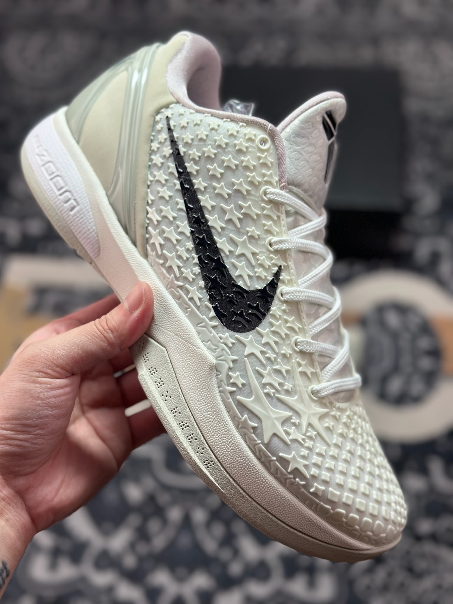 D2450 优选 原装级别 市售最高版本 Nike Zoom Kobe 6 protro ”AIl Star 2.0 白色 FQ3546-100