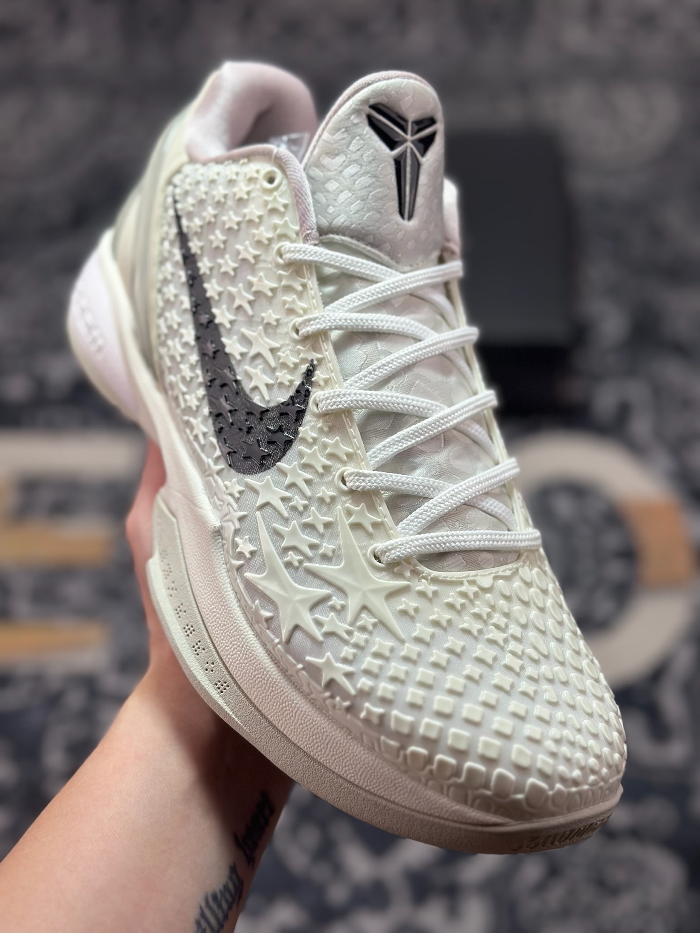 D2450 优选 原装级别 市售最高版本 Nike Zoom Kobe 6 protro ”AIl Star 2.0 白色 FQ3546-100