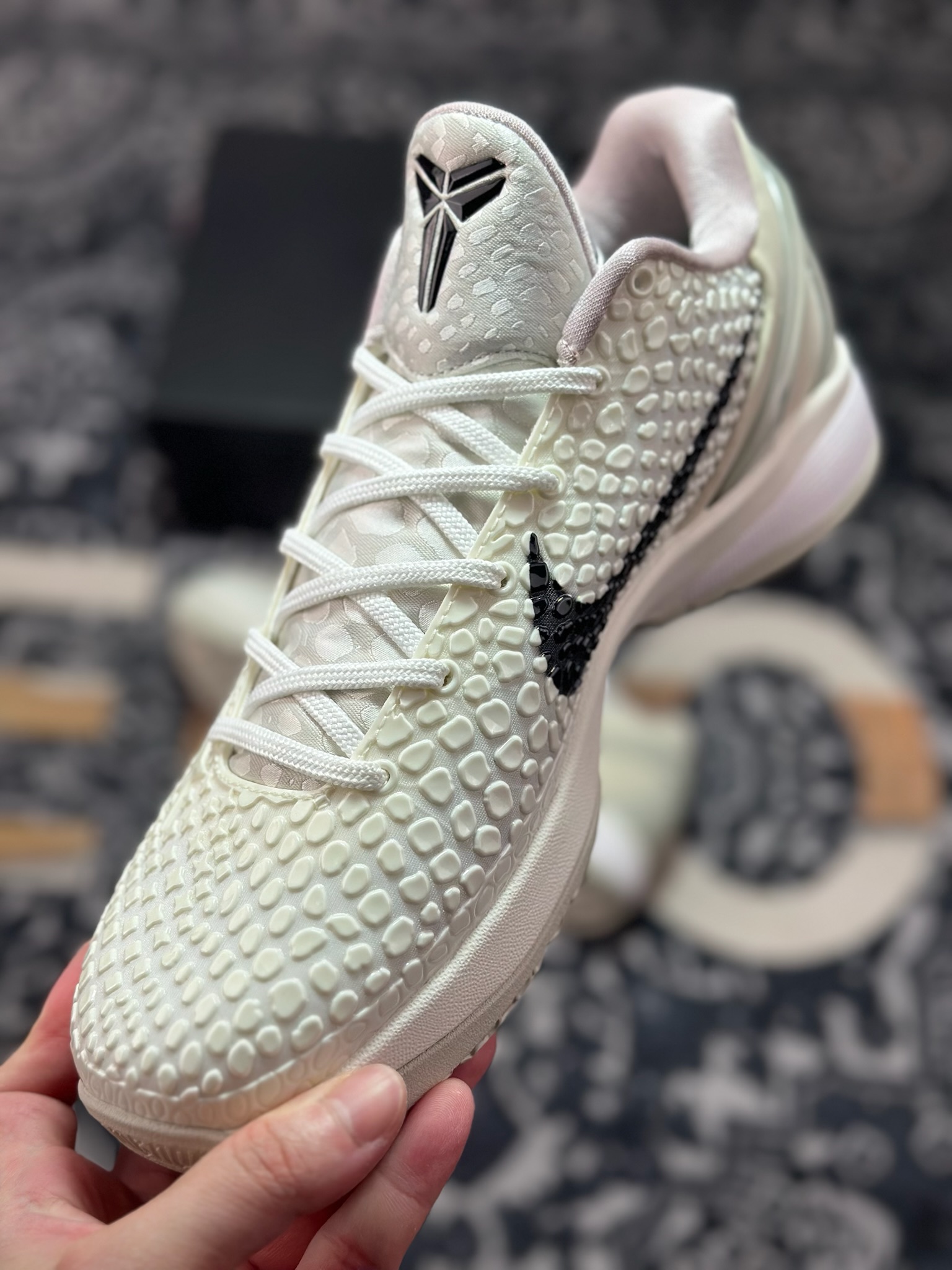 D2450 优选 原装级别 市售最高版本 Nike Zoom Kobe 6 protro ”AIl Star 2.0 白色 FQ3546-100
