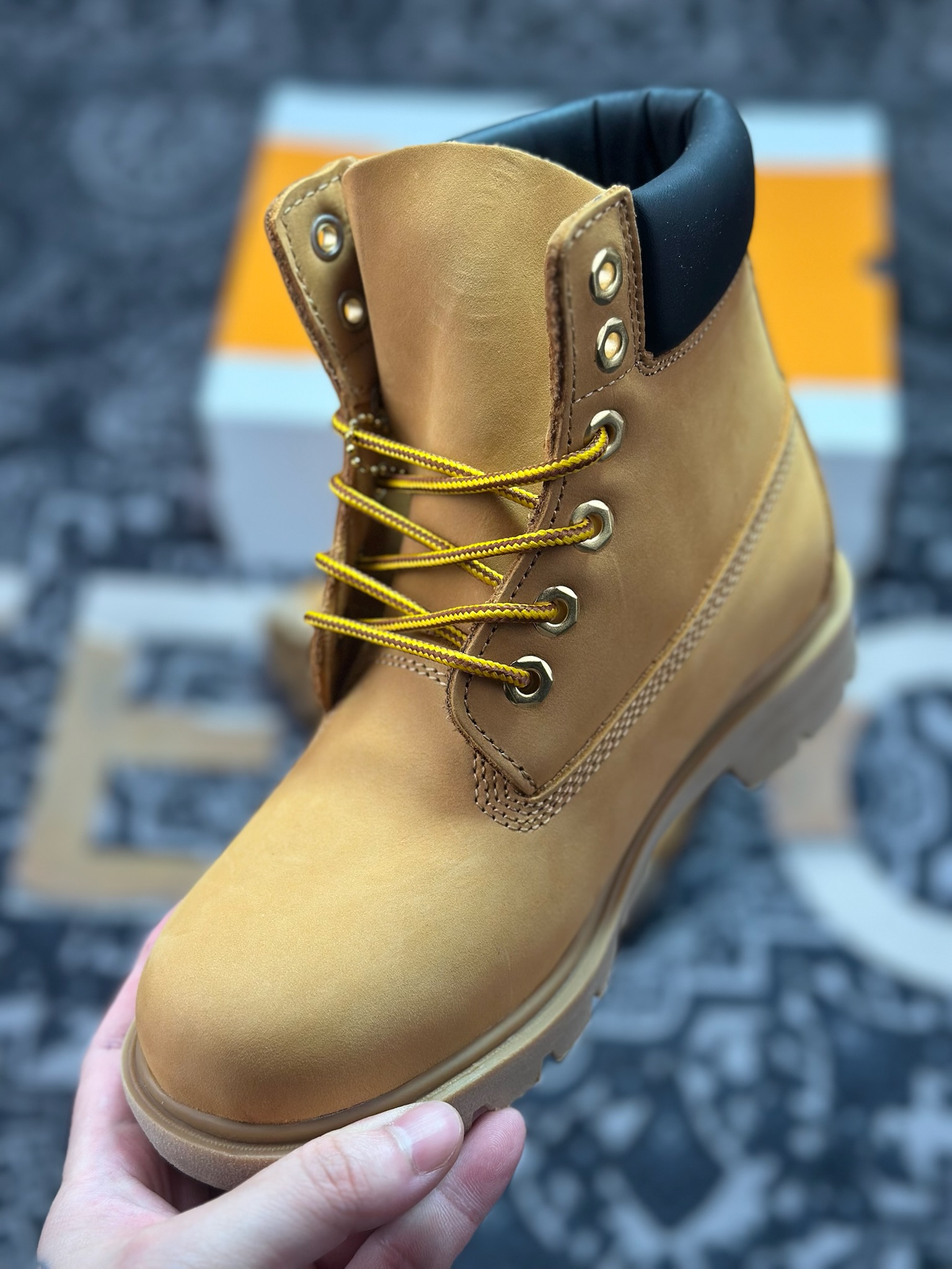 原装级别 新货Timberland添柏岚/天伯伦经典款户外休闲高帮大黄靴