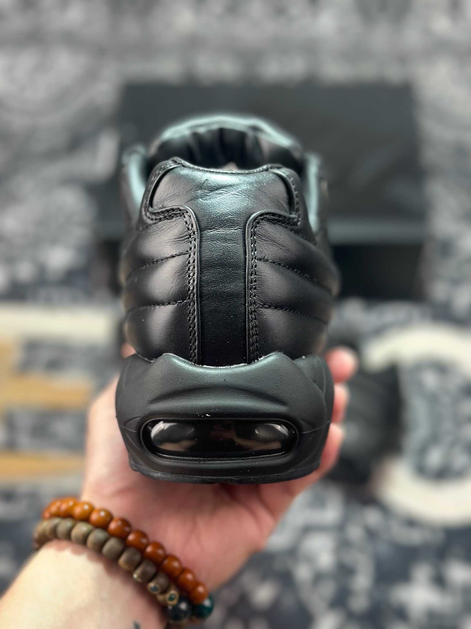 优选 原装级别 纯原 Supreme x NK Air Max 95 LUX 联名款 气垫跑鞋 CI0999-001