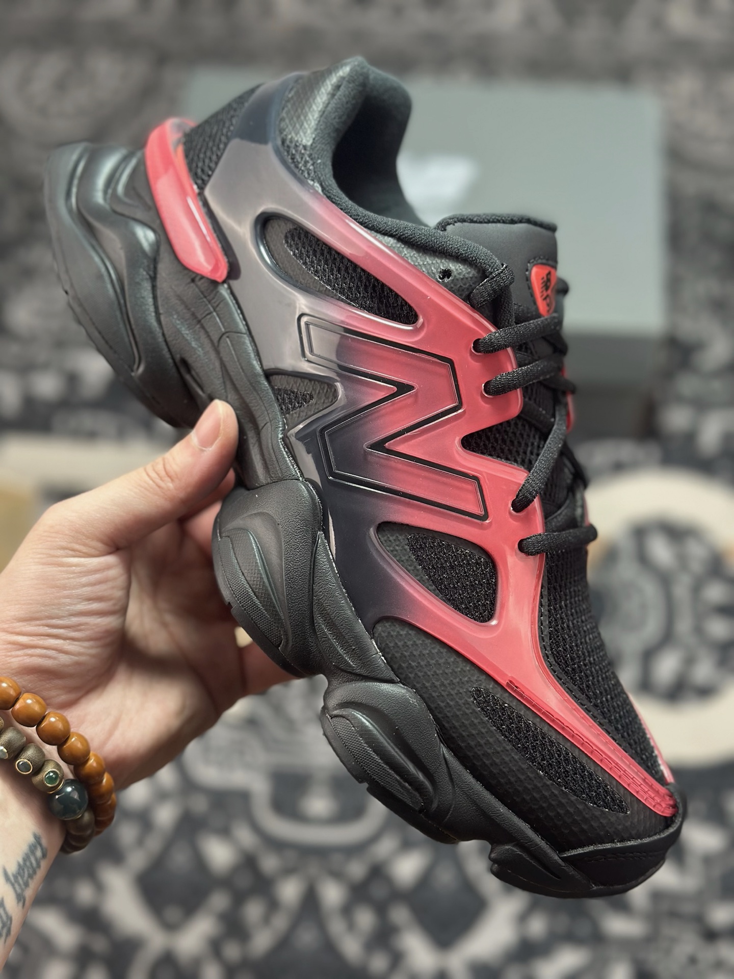 原装级别 New Balance NB 9060 黑红色 U9060IDZ