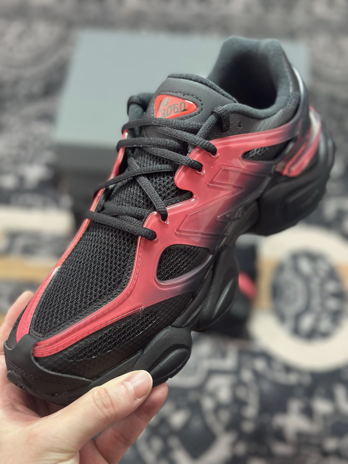 原装级别 New Balance NB 9060 黑红色 U9060IDZ