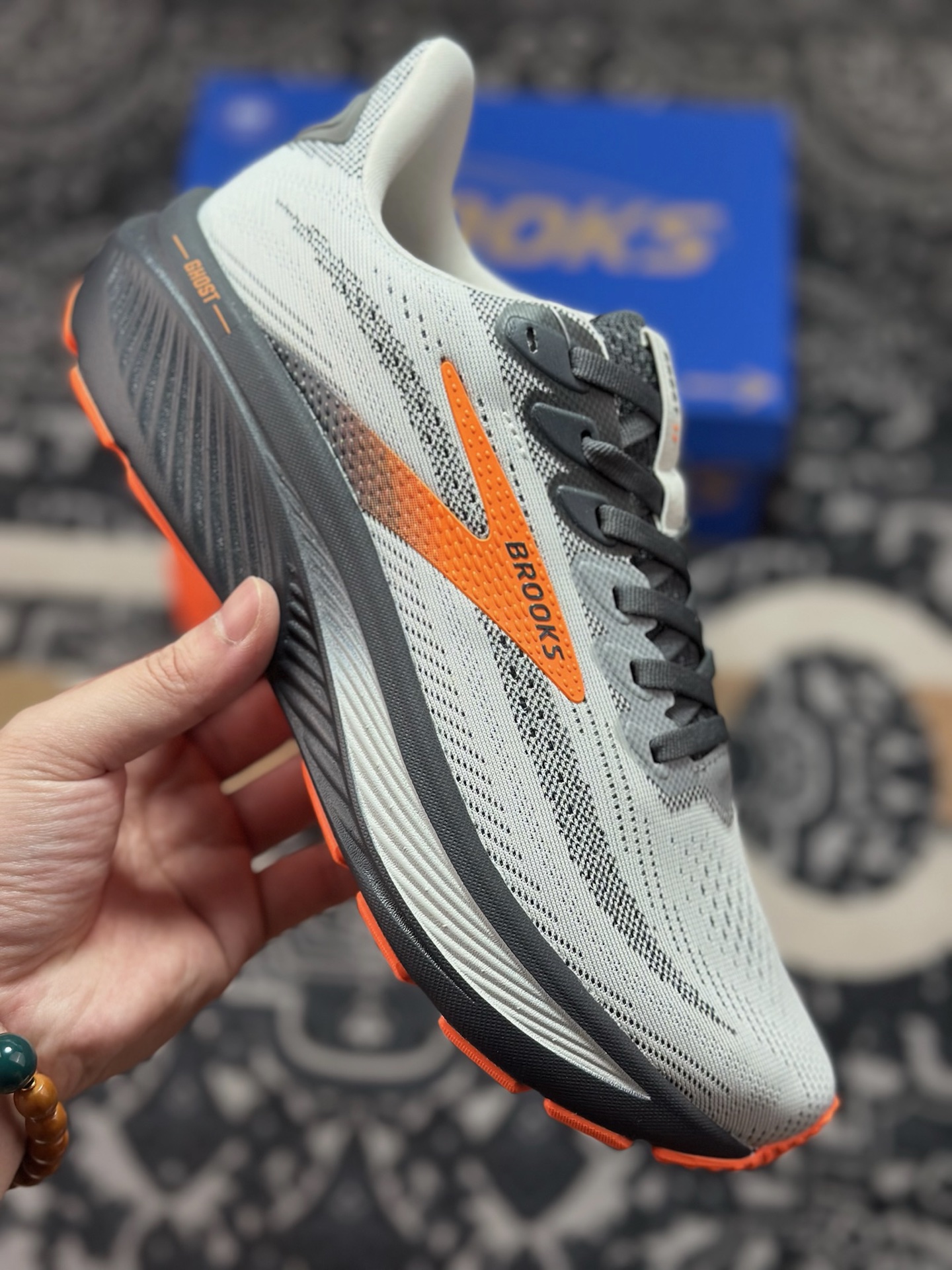 原厂级别 Brooks Ghost 17 布鲁克斯 减震竞速马拉松专业跑鞋 110442 1D 048