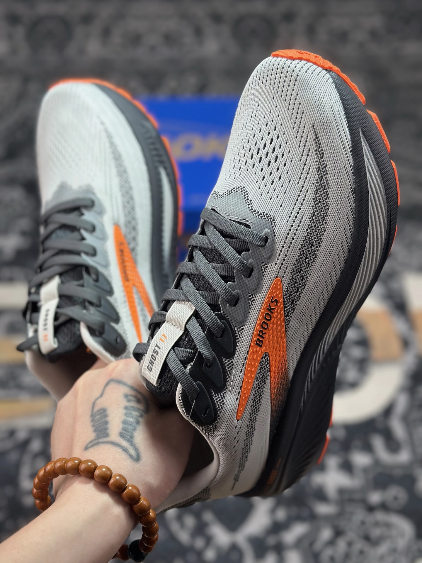 原厂级别 Brooks Ghost 17 布鲁克斯 减震竞速马拉松专业跑鞋 110442 1D 048