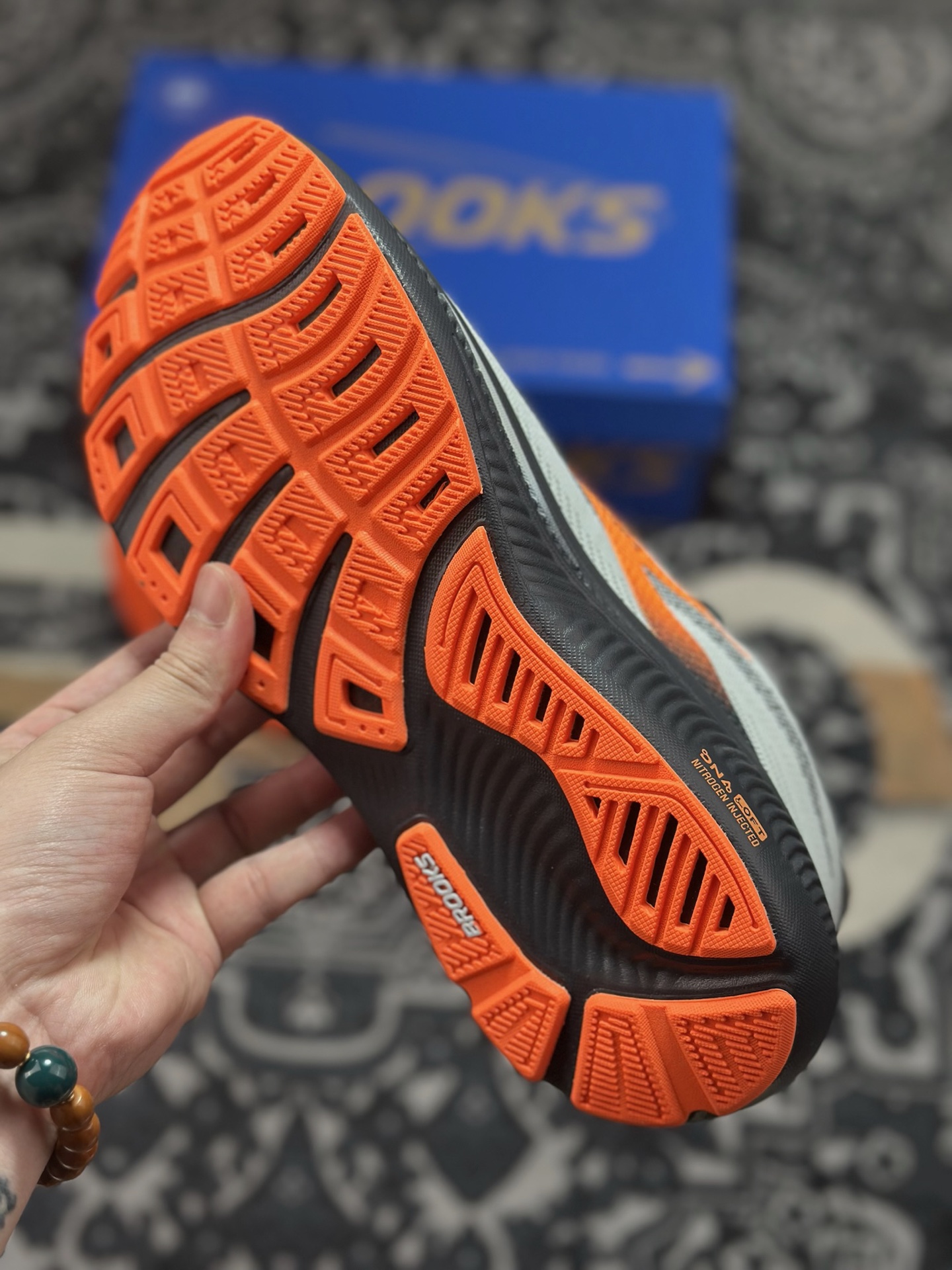 原厂级别 Brooks Ghost 17 布鲁克斯 减震竞速马拉松专业跑鞋 110442 1D 048