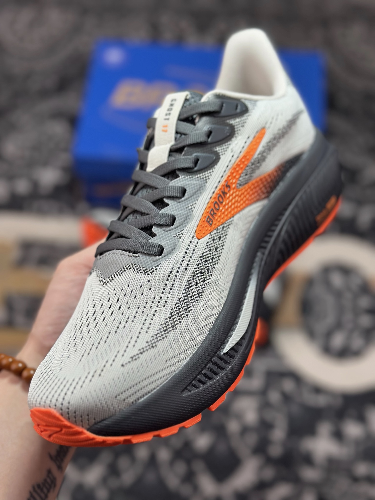原厂级别 Brooks Ghost 17 布鲁克斯 减震竞速马拉松专业跑鞋 110442 1D 048