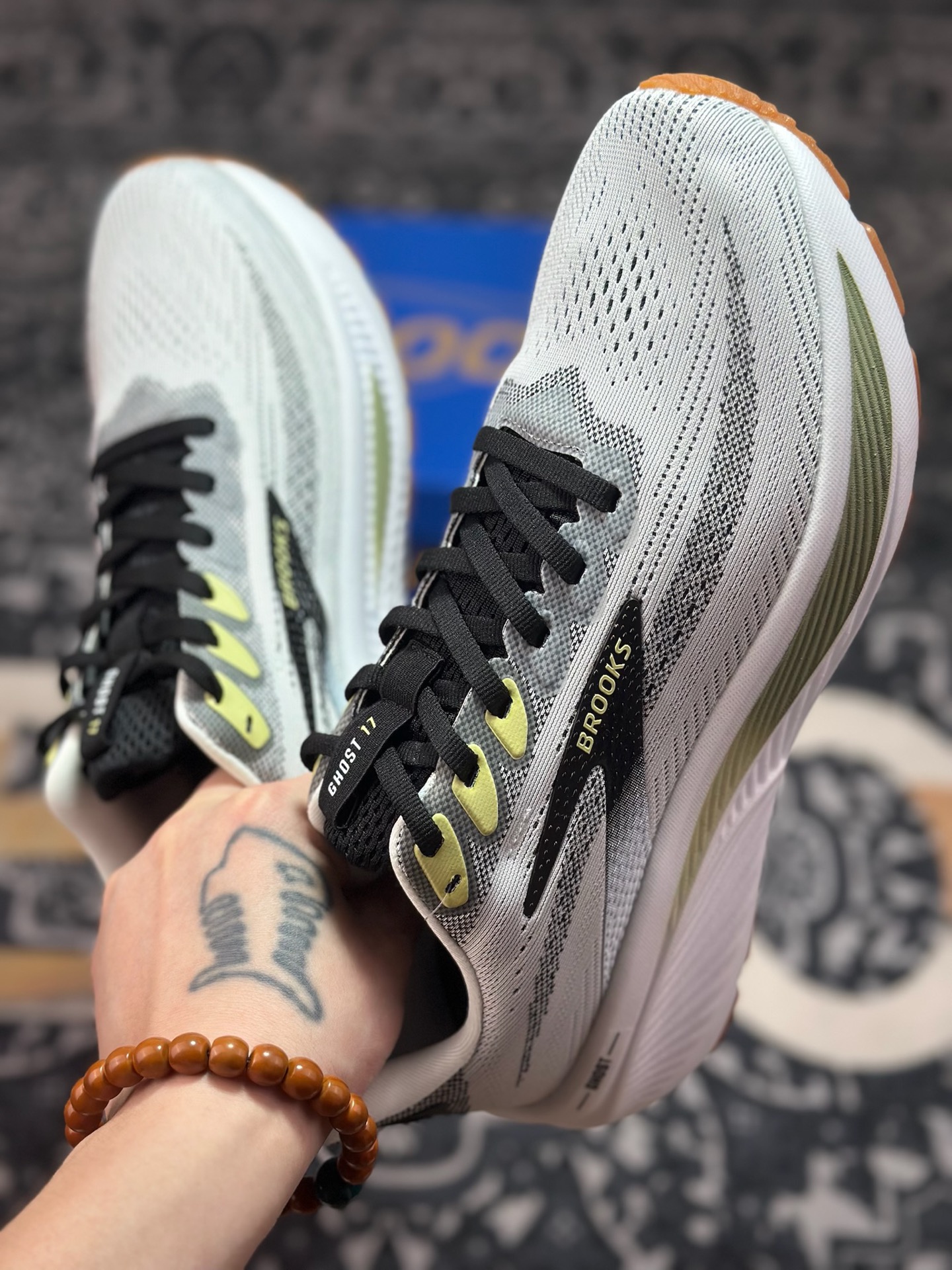 原厂级别 Brooks Ghost 17 布鲁克斯 减震竞速马拉松专业跑鞋 110442 1D 191