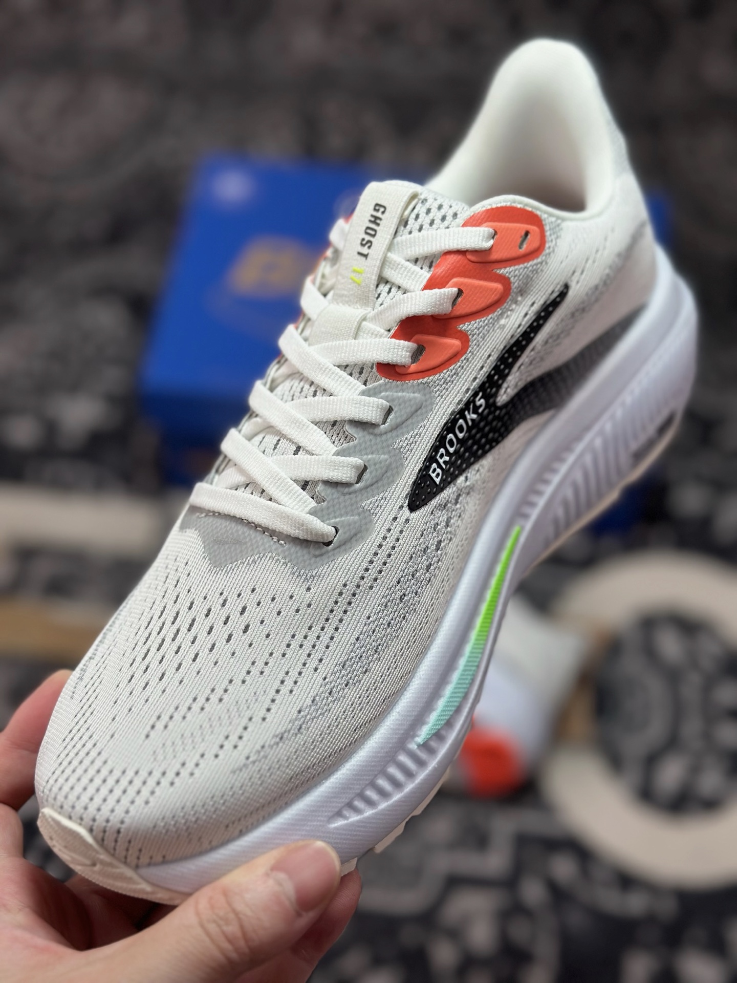 原厂级别 Brooks Ghost 17 布鲁克斯 减震竞速马拉松专业跑鞋 110442 1D 112