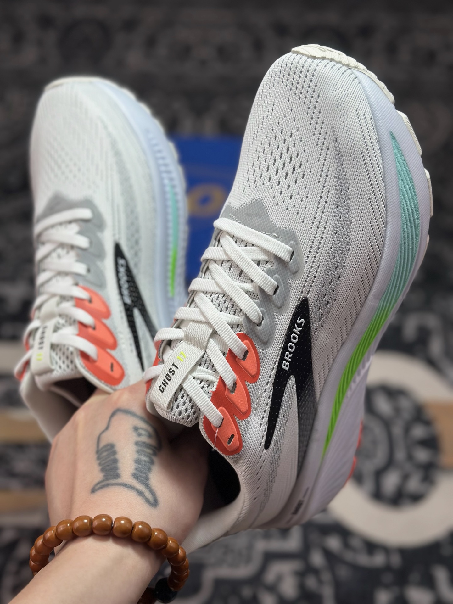 原厂级别 Brooks Ghost 17 布鲁克斯 减震竞速马拉松专业跑鞋 110442 1D 112