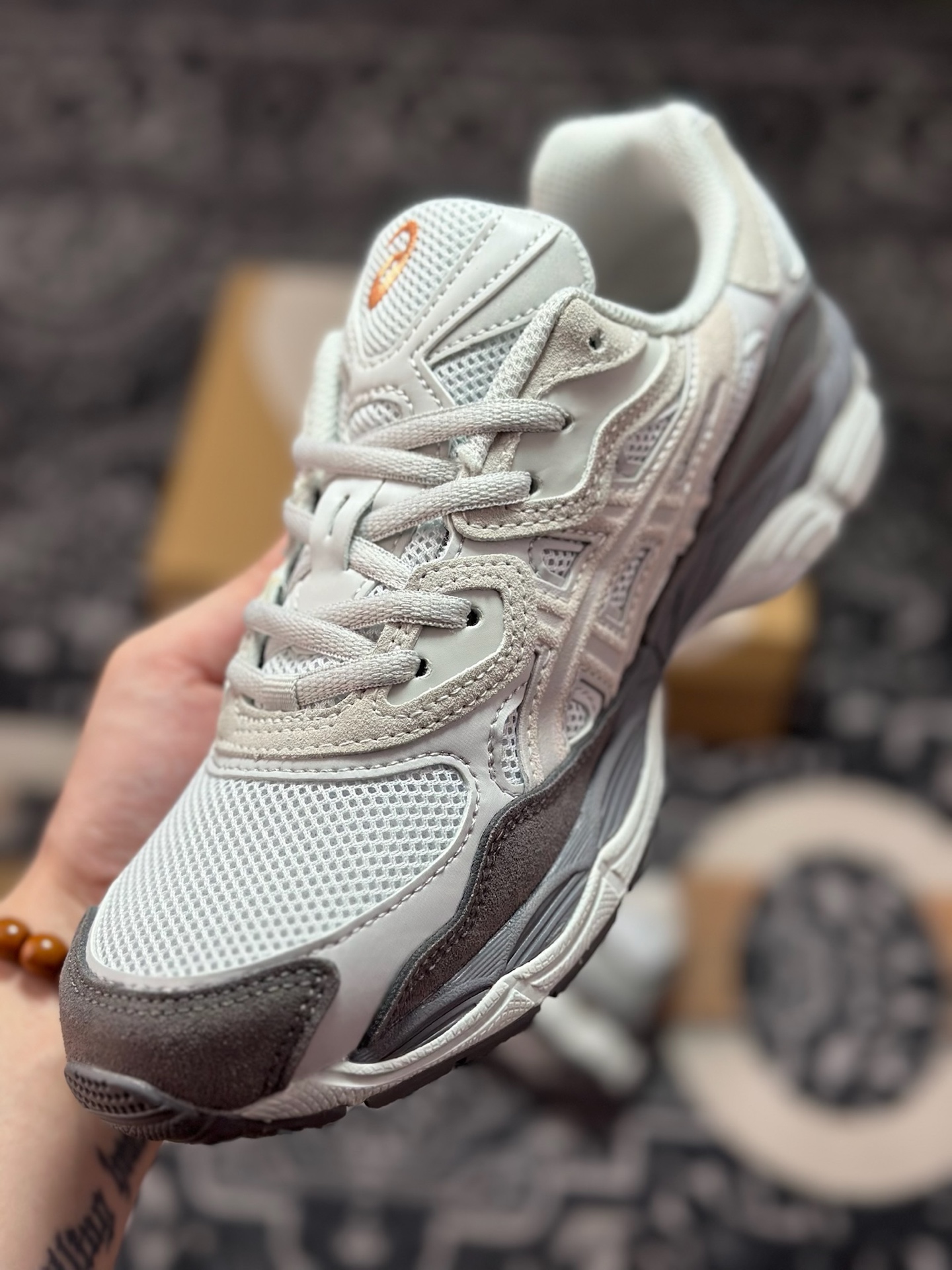 原装级别 Asics 亚瑟士 GEL-NYC 低帮运动休闲跑步鞋 1203A383-026