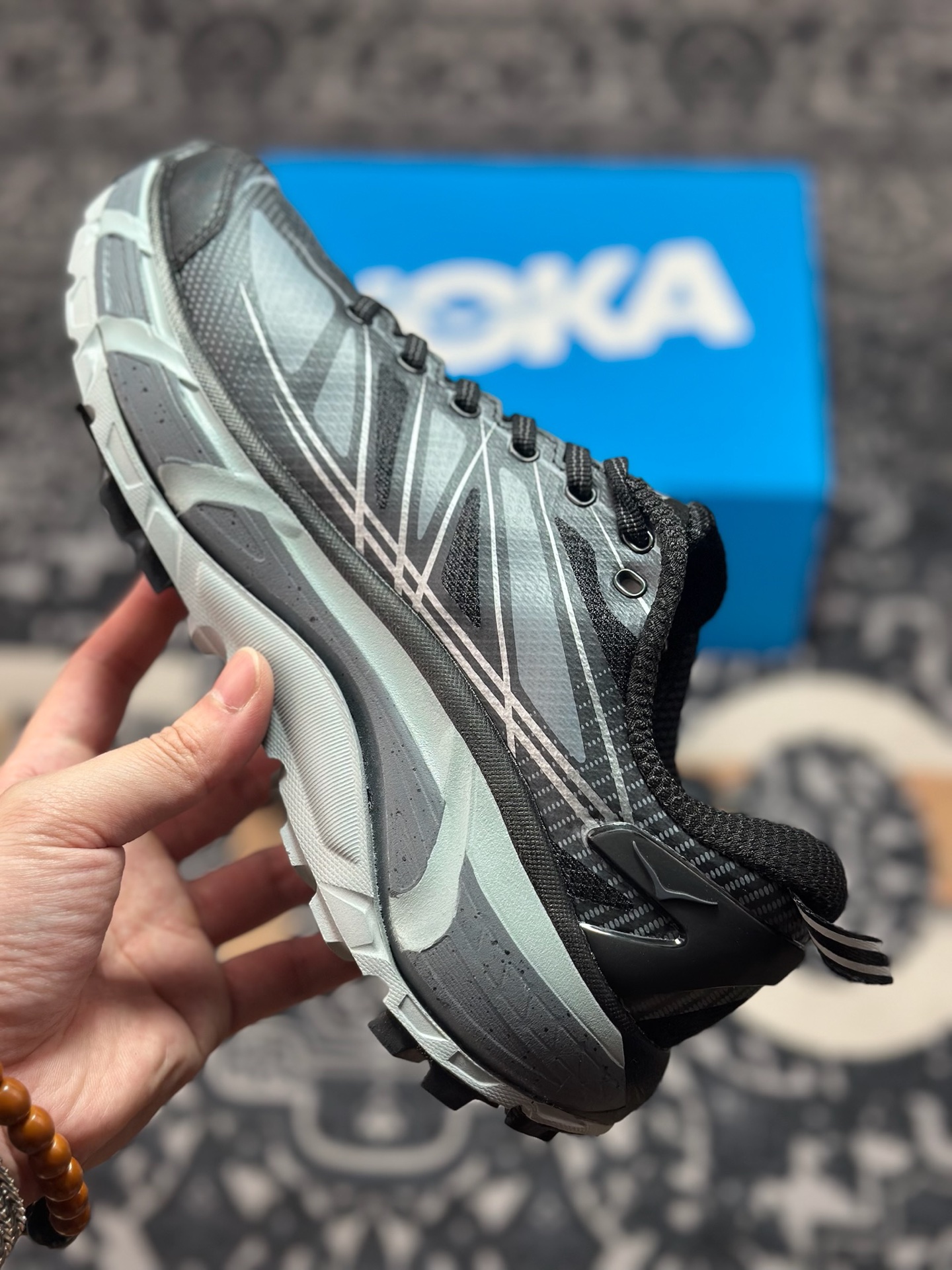 原装级别Hoka Mafate Speed Three 2 玛法特 超轻厚底轻量山地跑步鞋 1126851