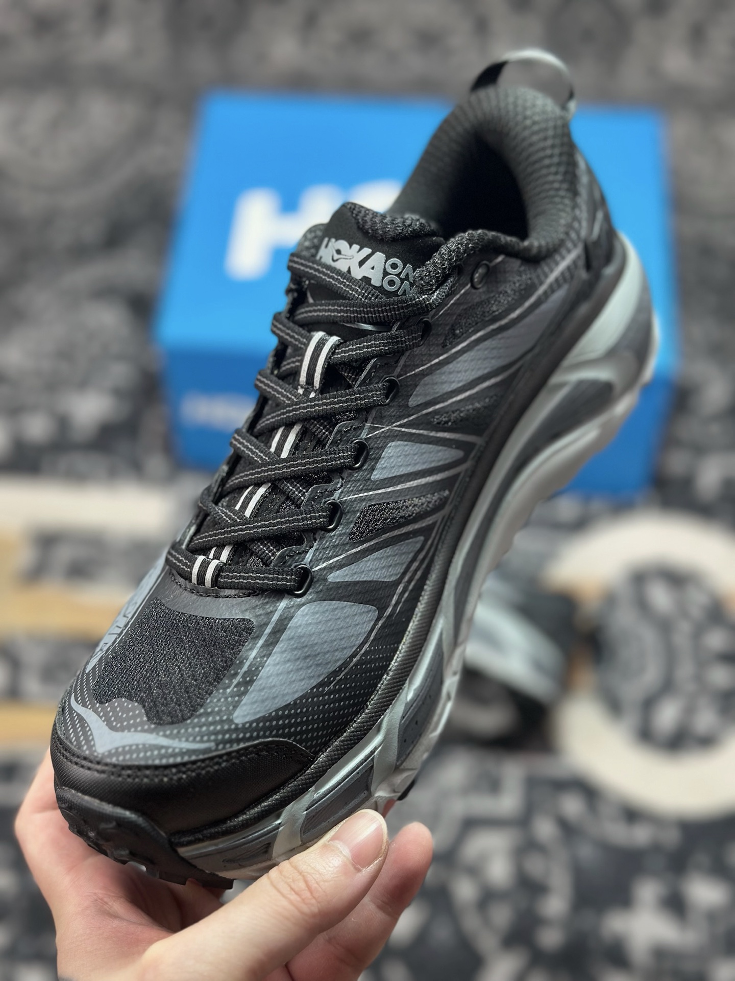 原装级别Hoka Mafate Speed Three 2 玛法特 超轻厚底轻量山地跑步鞋 1126851