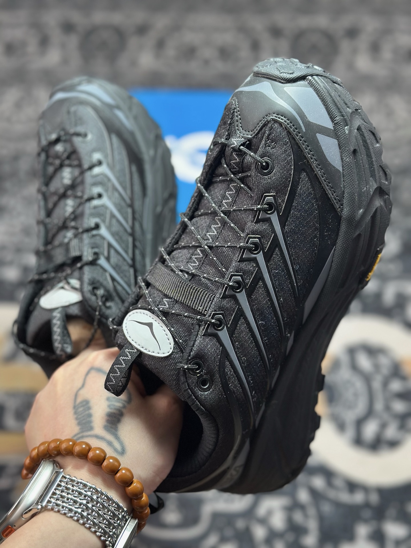 原装级别 Hoka Mafate Speed Three 2 玛法特 超轻厚底轻量山地跑步鞋 1162770