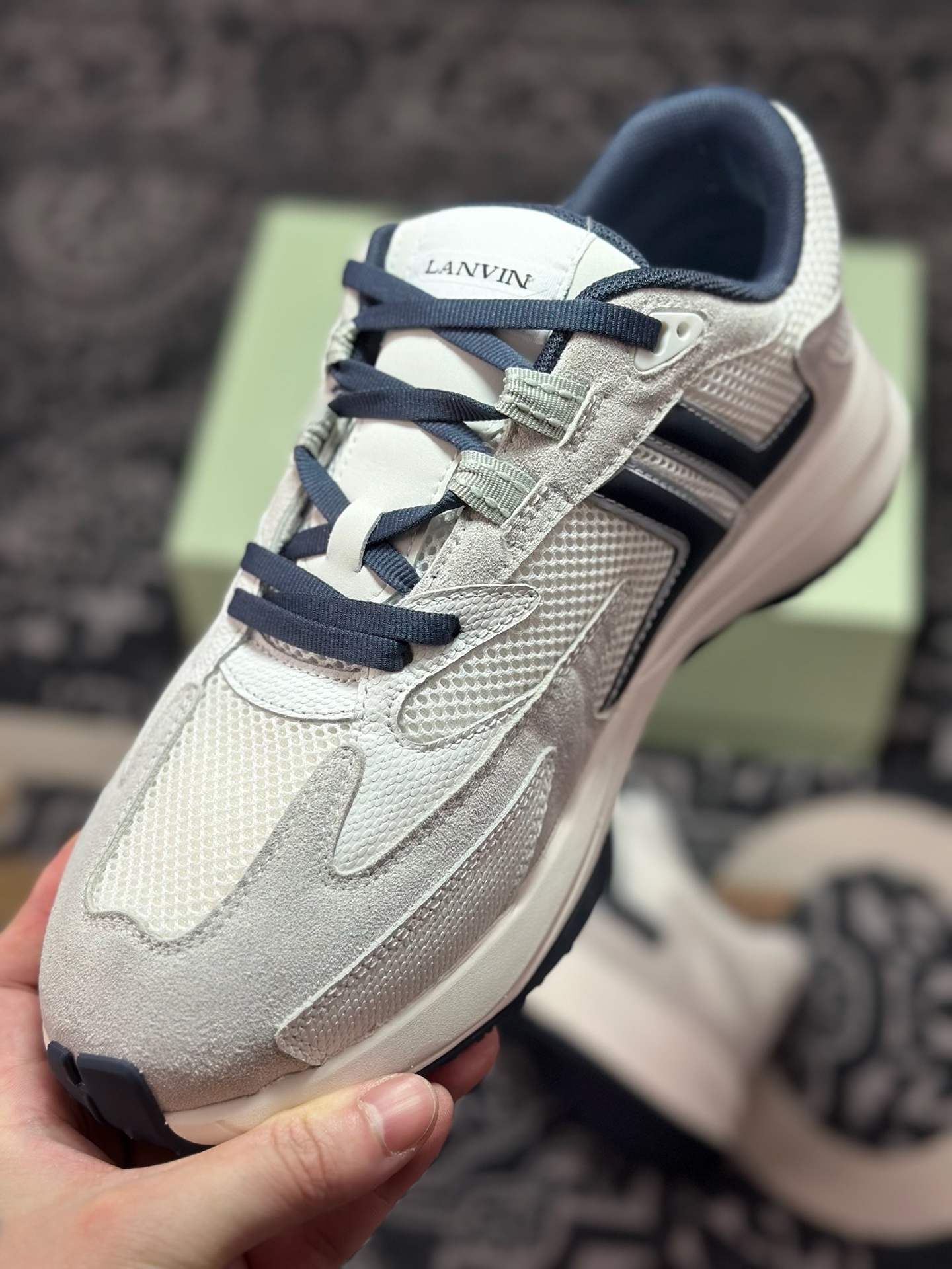 原装级别 LANVIN｜浪凡时尚休闲运动鞋 情侣款 LANVIN｜浪凡时尚休闲运动鞋