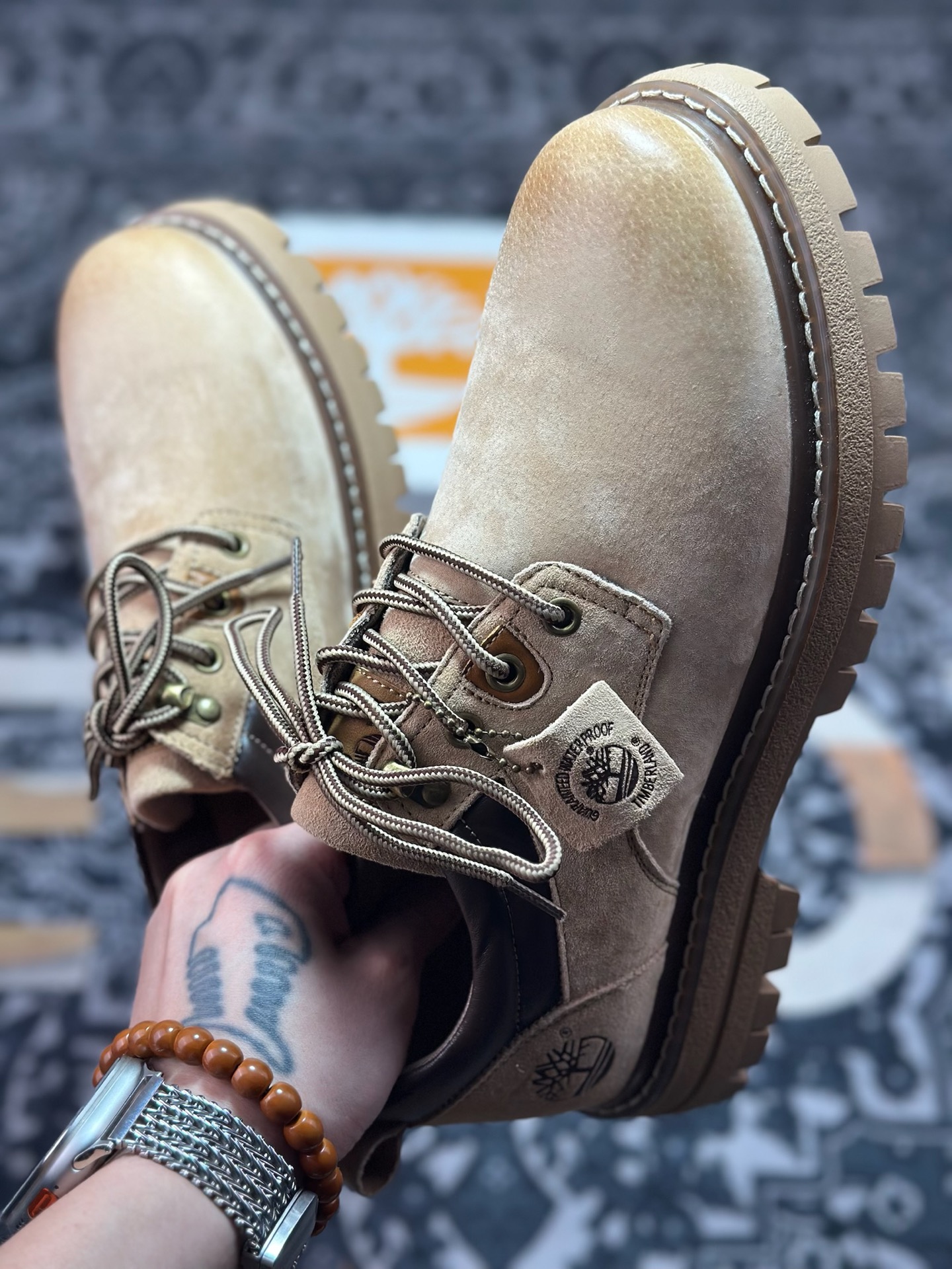 原装级别 新货#Timberland 天伯伦/添柏岚经典款 户外低帮工装休闲鞋