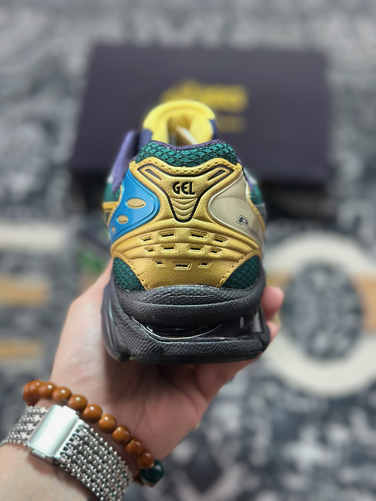 原装级别 Asics Gel-Nimbus 10.1 亚瑟士复古先锋潮流拼接休闲跑步鞋 1203A723-100