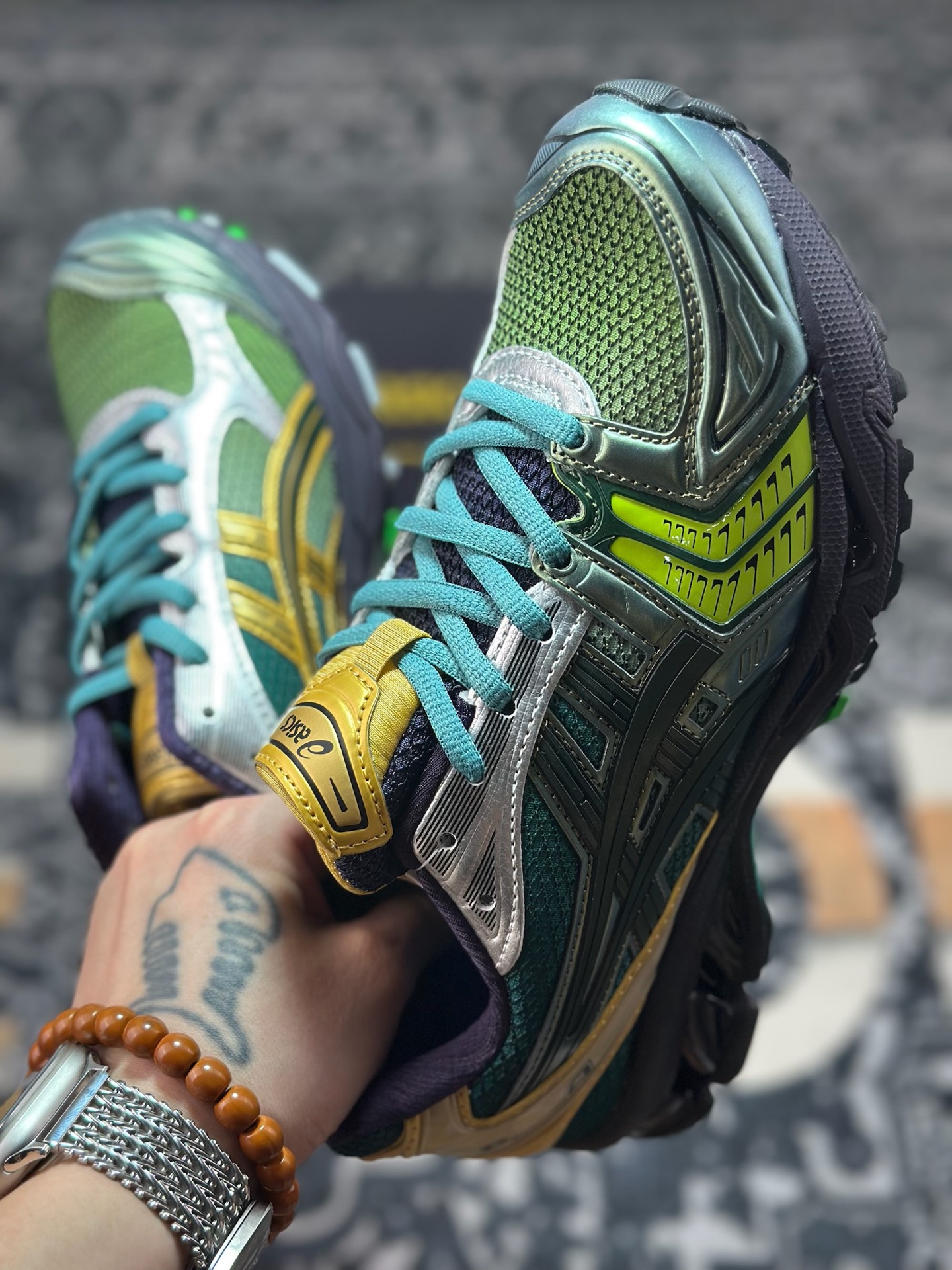 原装级别 Asics Gel-Nimbus 10.1 亚瑟士复古先锋潮流拼接休闲跑步鞋 1203A723-100