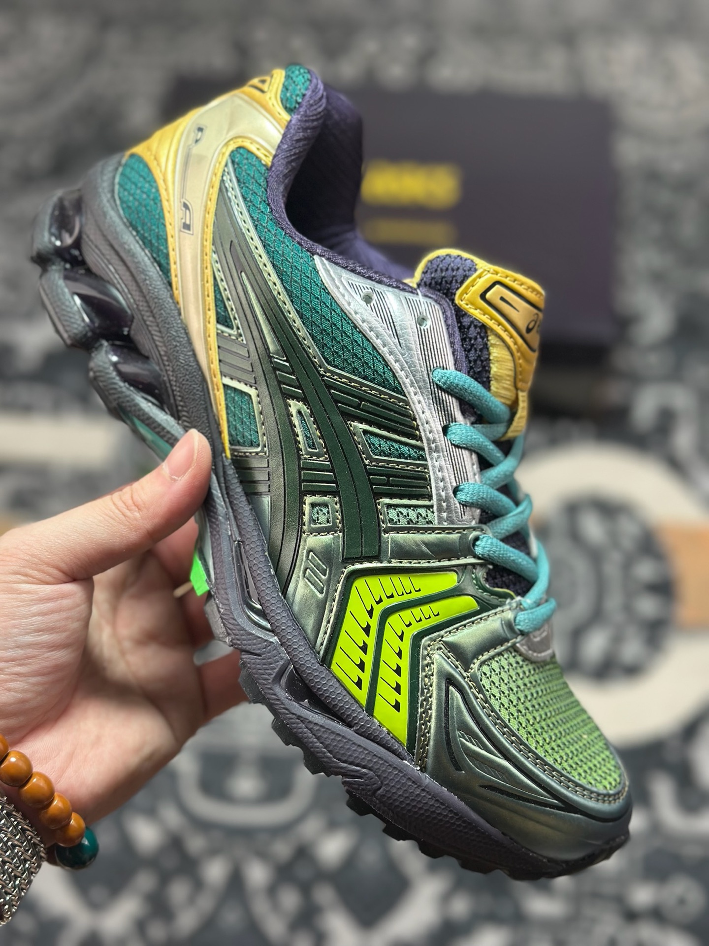 原装级别 Asics Gel-Nimbus 10.1 亚瑟士复古先锋潮流拼接休闲跑步鞋 1203A723-100