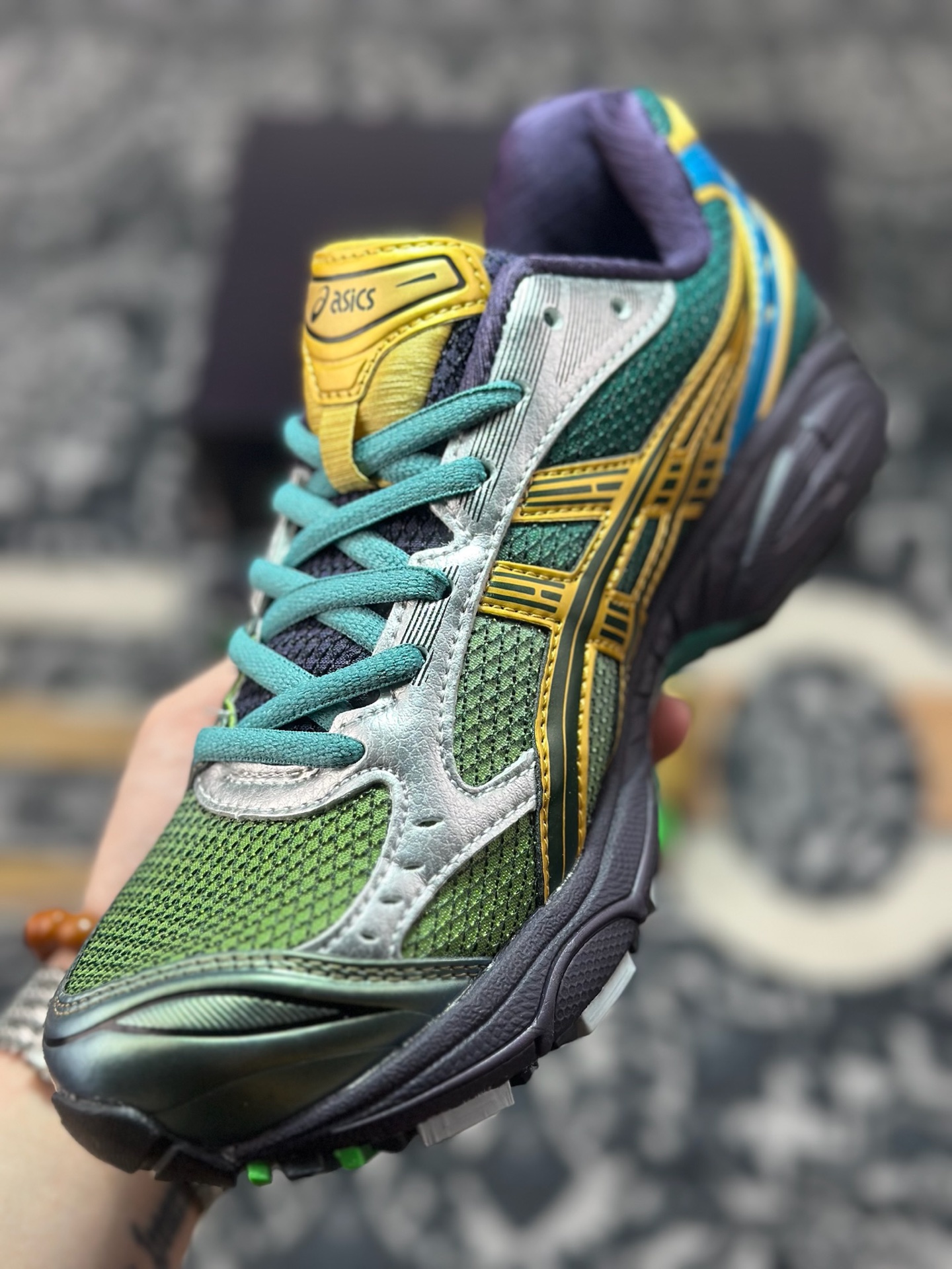 原装级别 Asics Gel-Nimbus 10.1 亚瑟士复古先锋潮流拼接休闲跑步鞋 1203A723-100