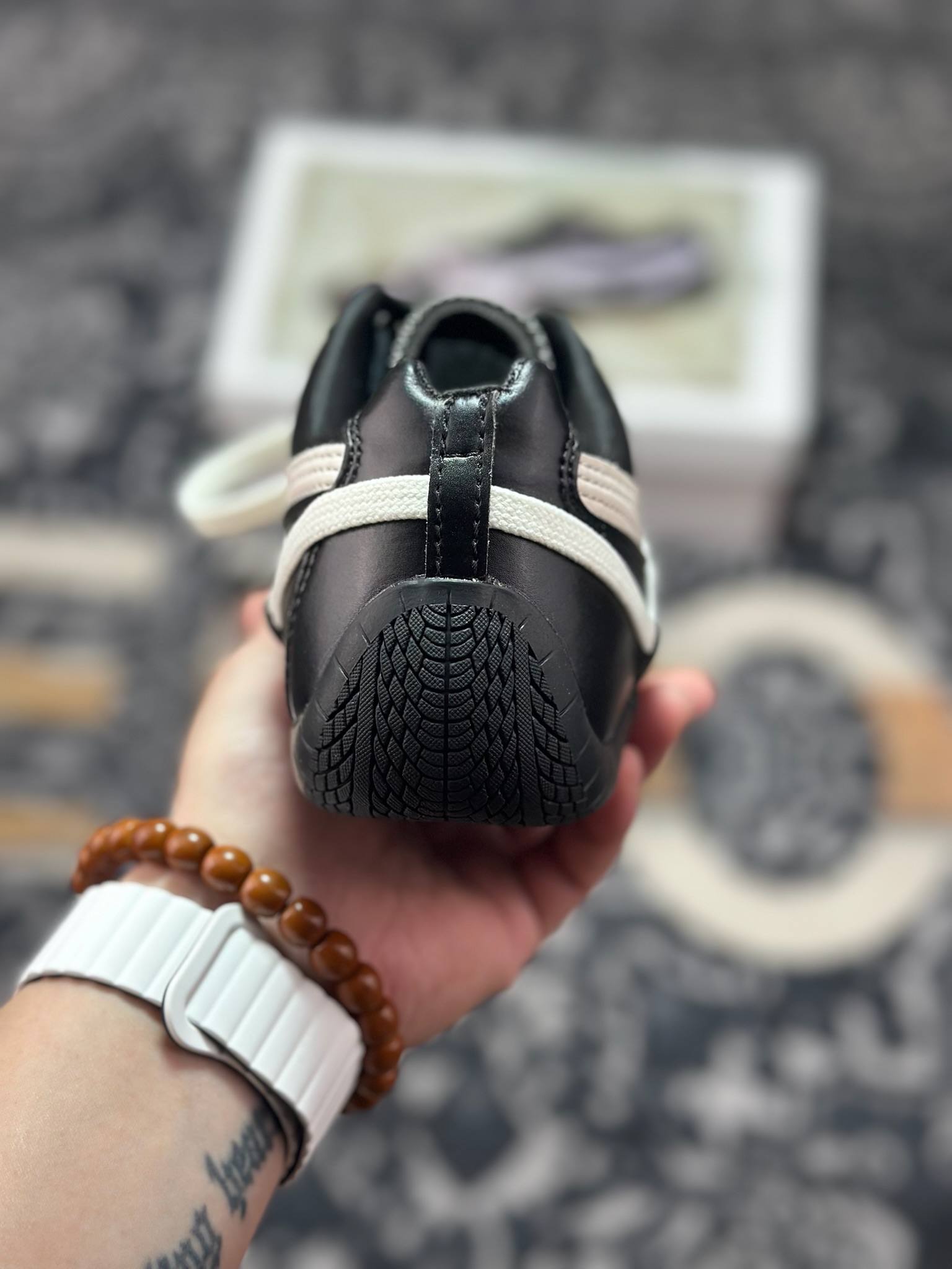 原装级别 Rose x Puma Speedcat 联名款 极速赛车系列彪马低帮生活休闲鞋 404390-01