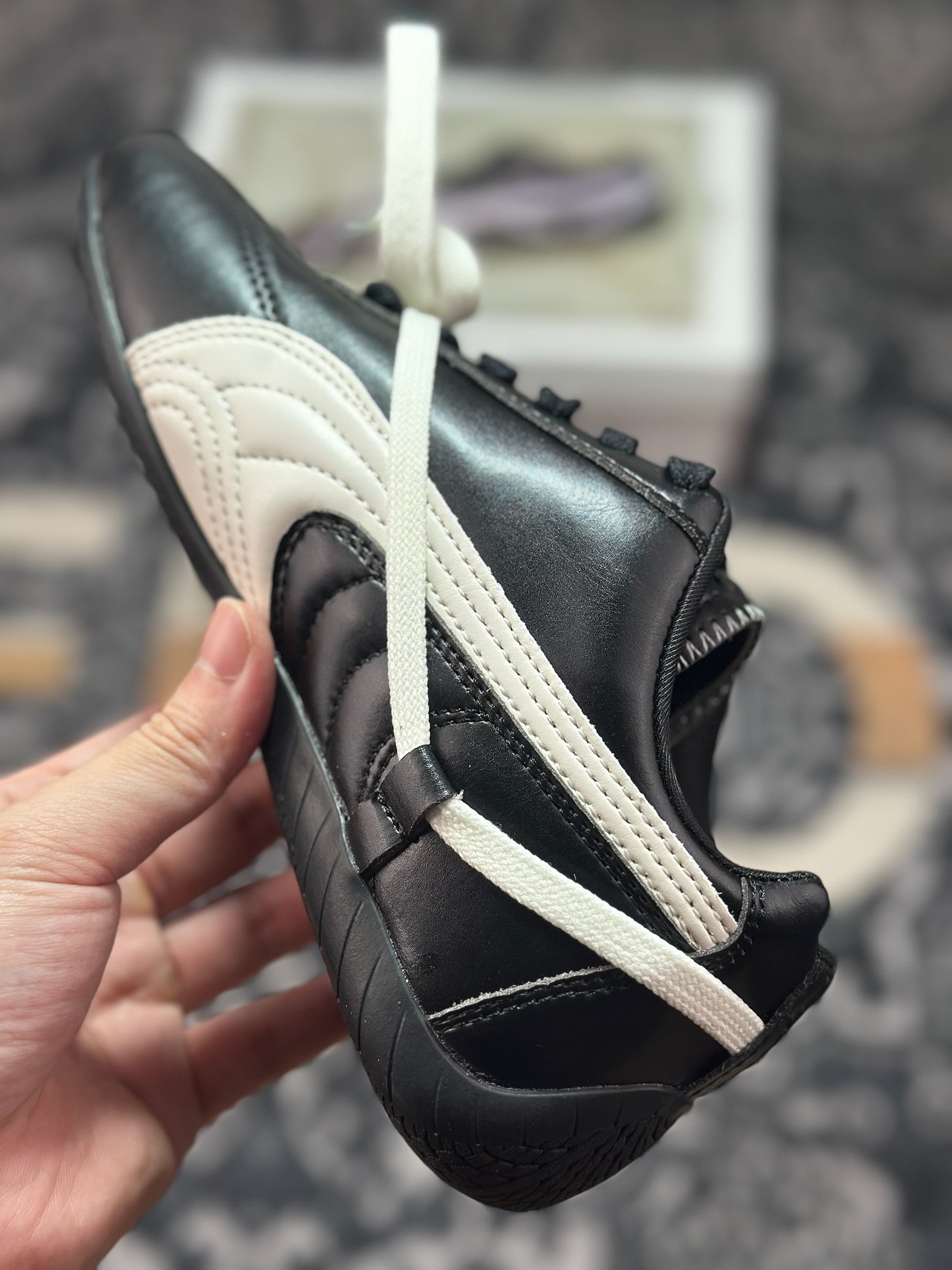 原装级别 Rose x Puma Speedcat 联名款 极速赛车系列彪马低帮生活休闲鞋 404390-01